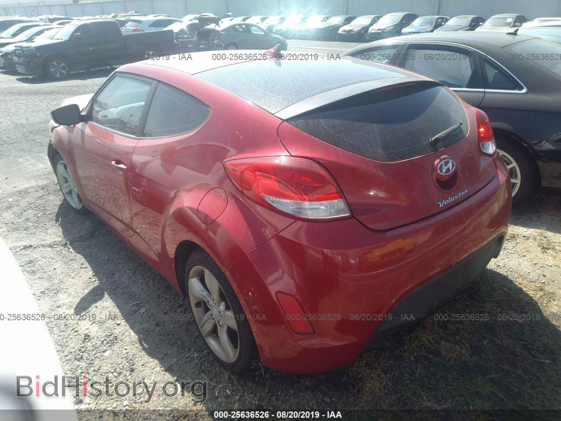 2012 HYUNDAI VELOSTER - VIN: KMHTC6AD8CU079774 - Фото 3