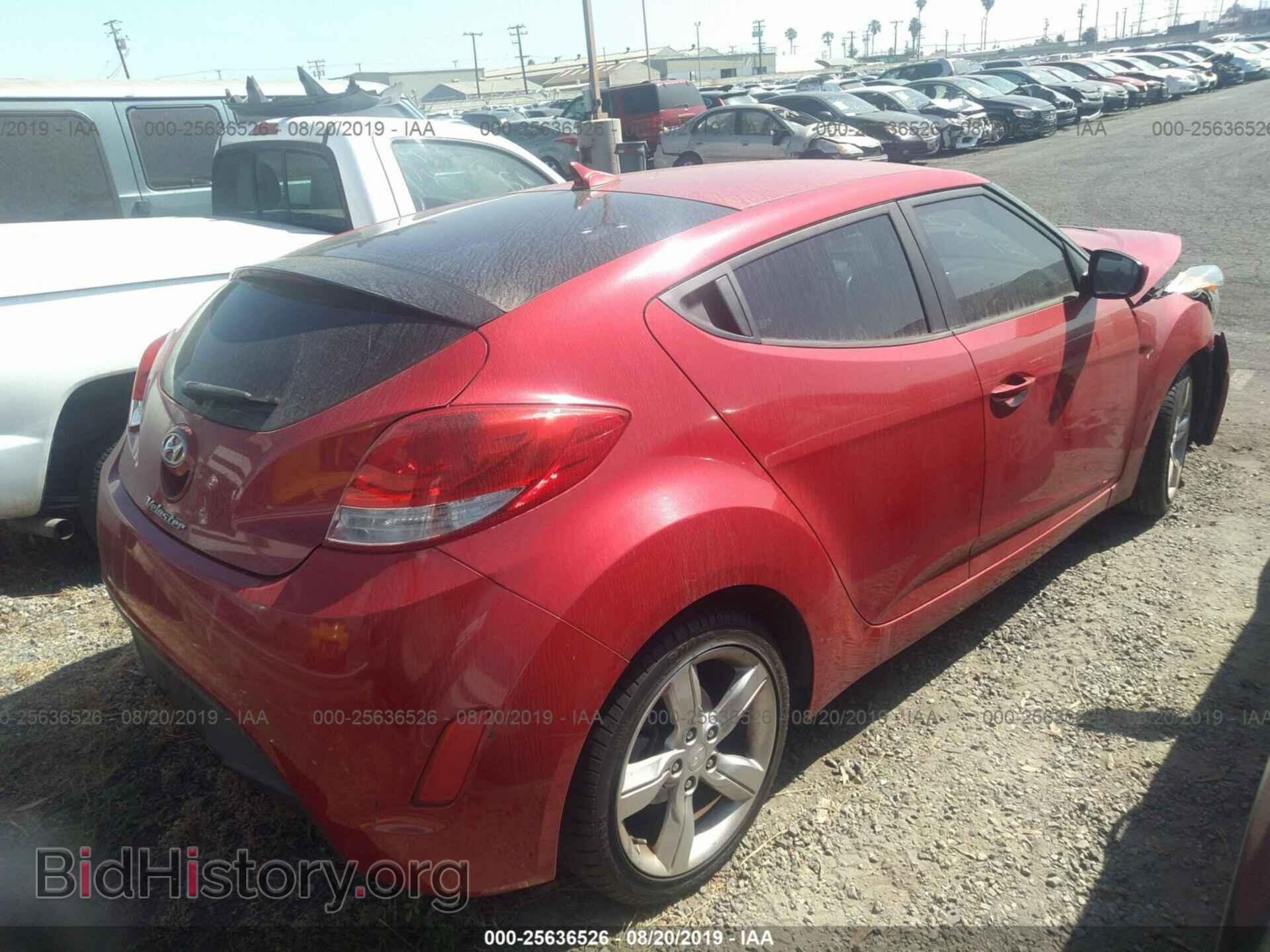 2012 HYUNDAI VELOSTER - VIN: KMHTC6AD8CU079774 - Фото 4