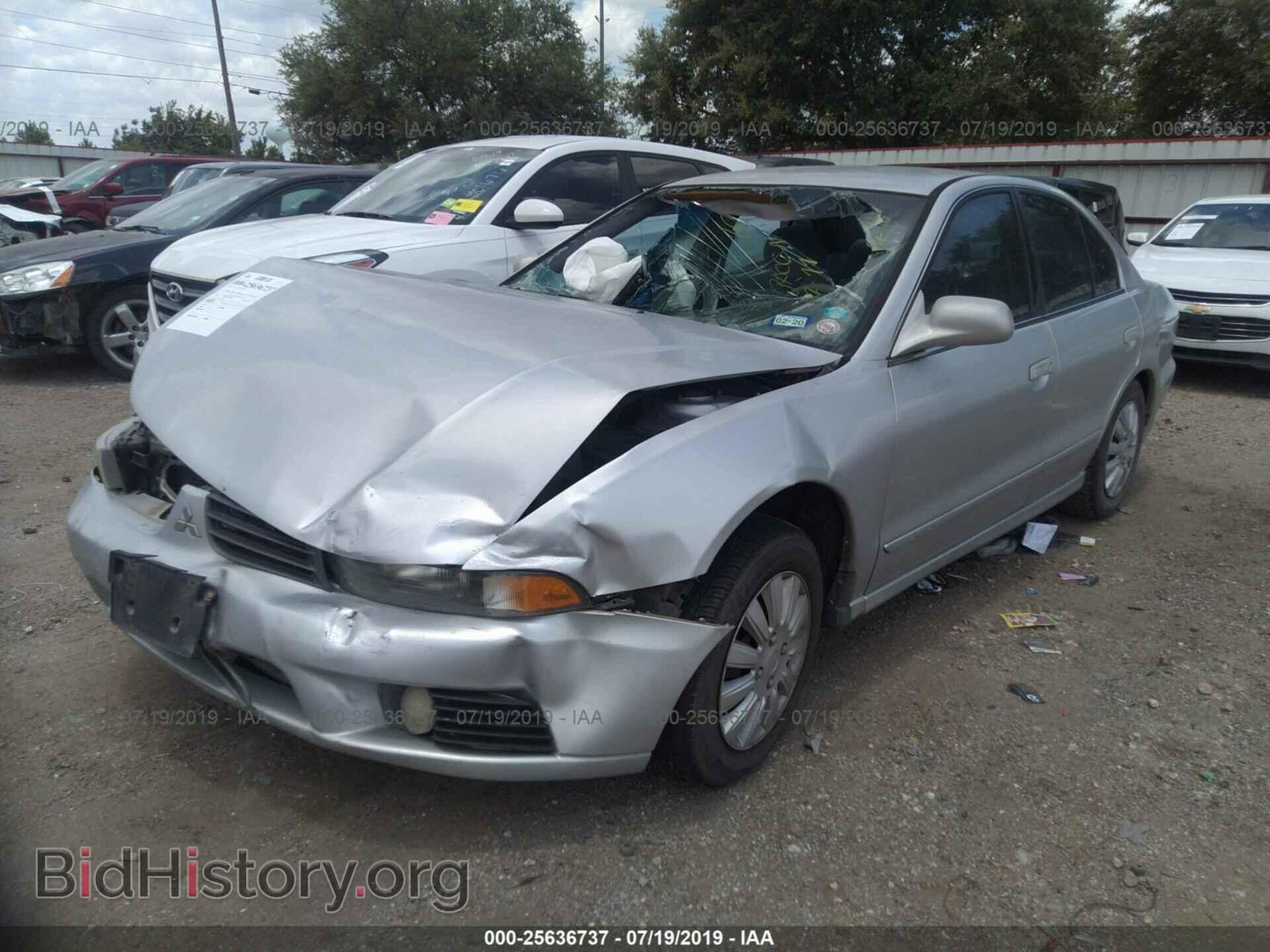 2002 MITSUBISHI GALANT - VIN: 4A3AA46G72E083345 - Фото 2