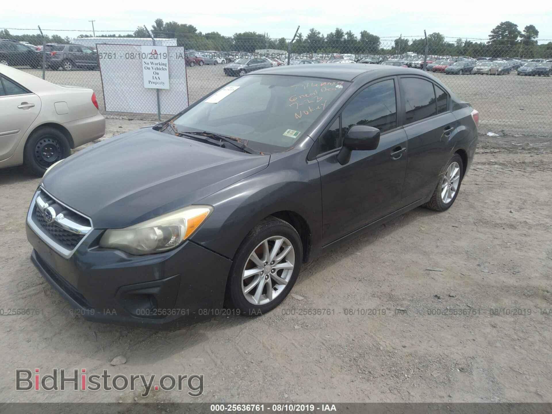2012 SUBARU IMPREZA - VIN: JF1GJAC66CH018144 - Фото 2