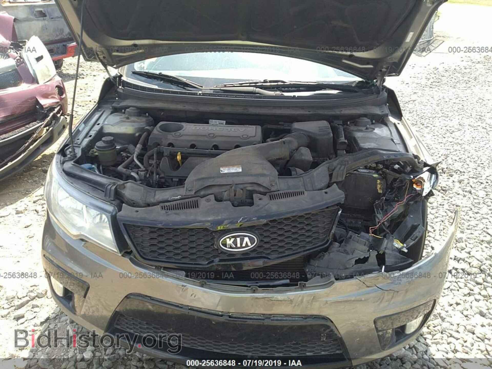 2012 KIA FORTE - VIN: KNAFU6A29C5605639 - Фото 10