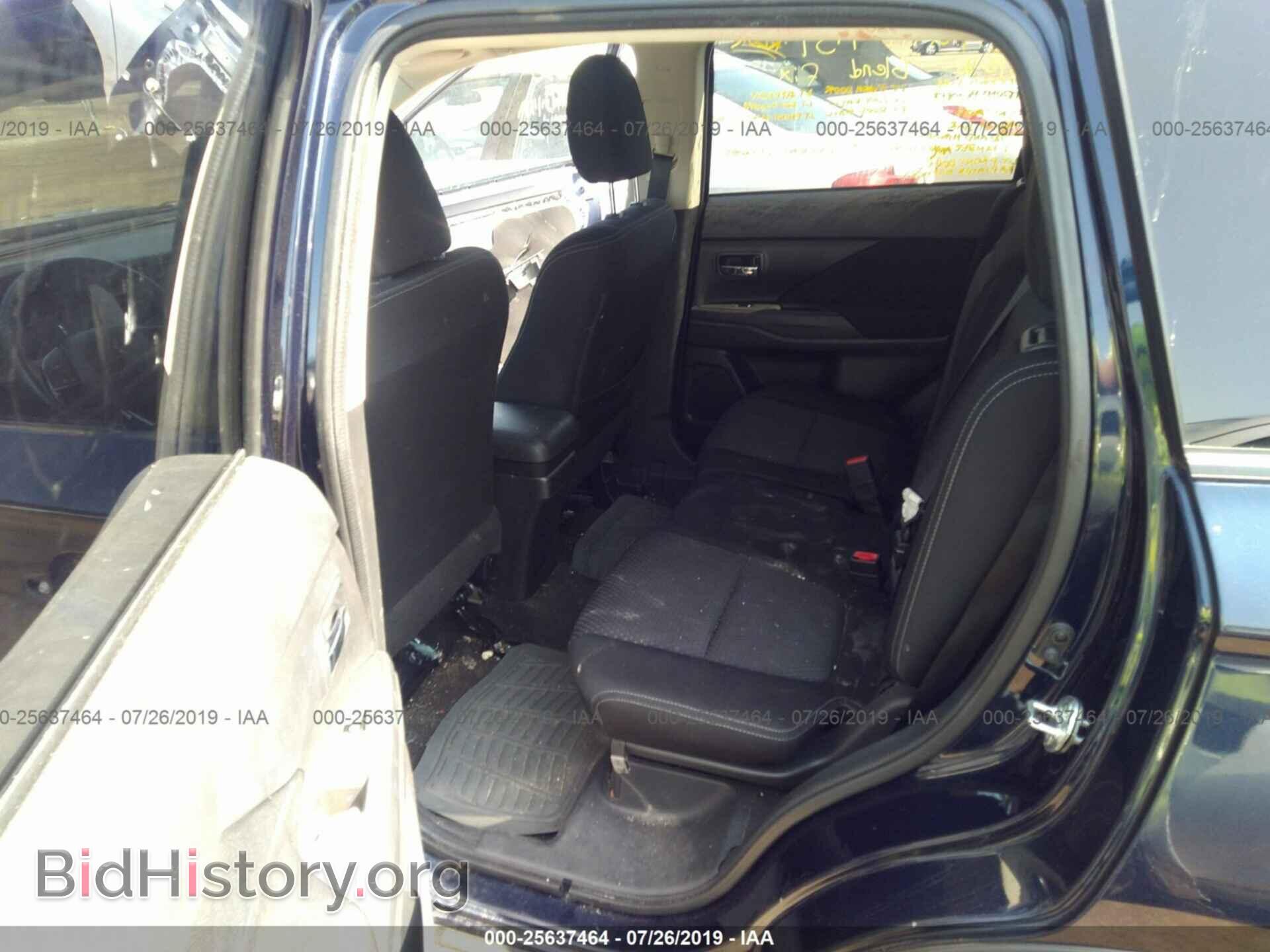 2016 MITSUBISHI OUTLANDER - VIN: JA4AZ3A31GZ042813 - Фото 8