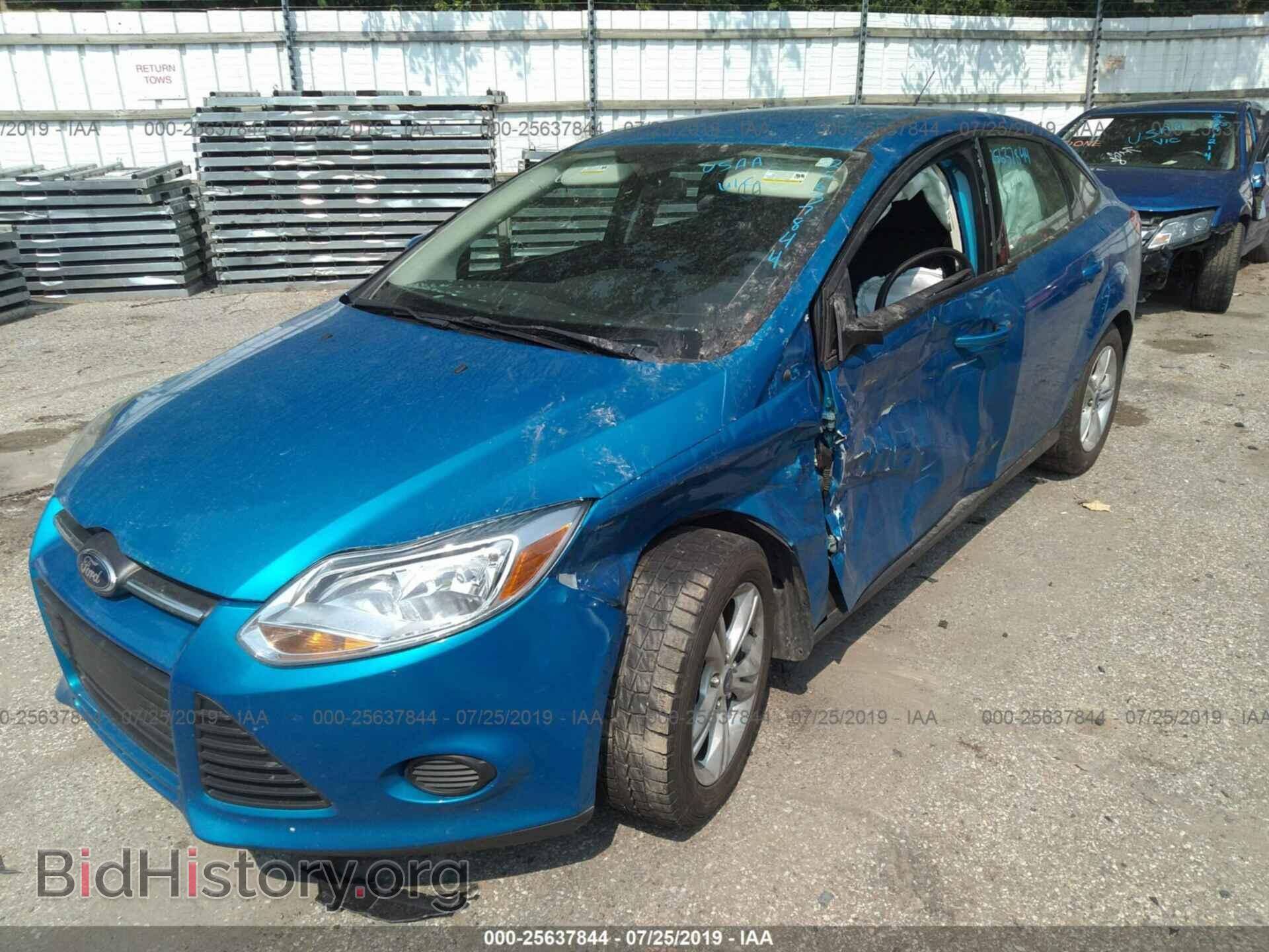 2014 FORD FOCUS - VIN: 1FADP3F27EL454801 - Фото 2