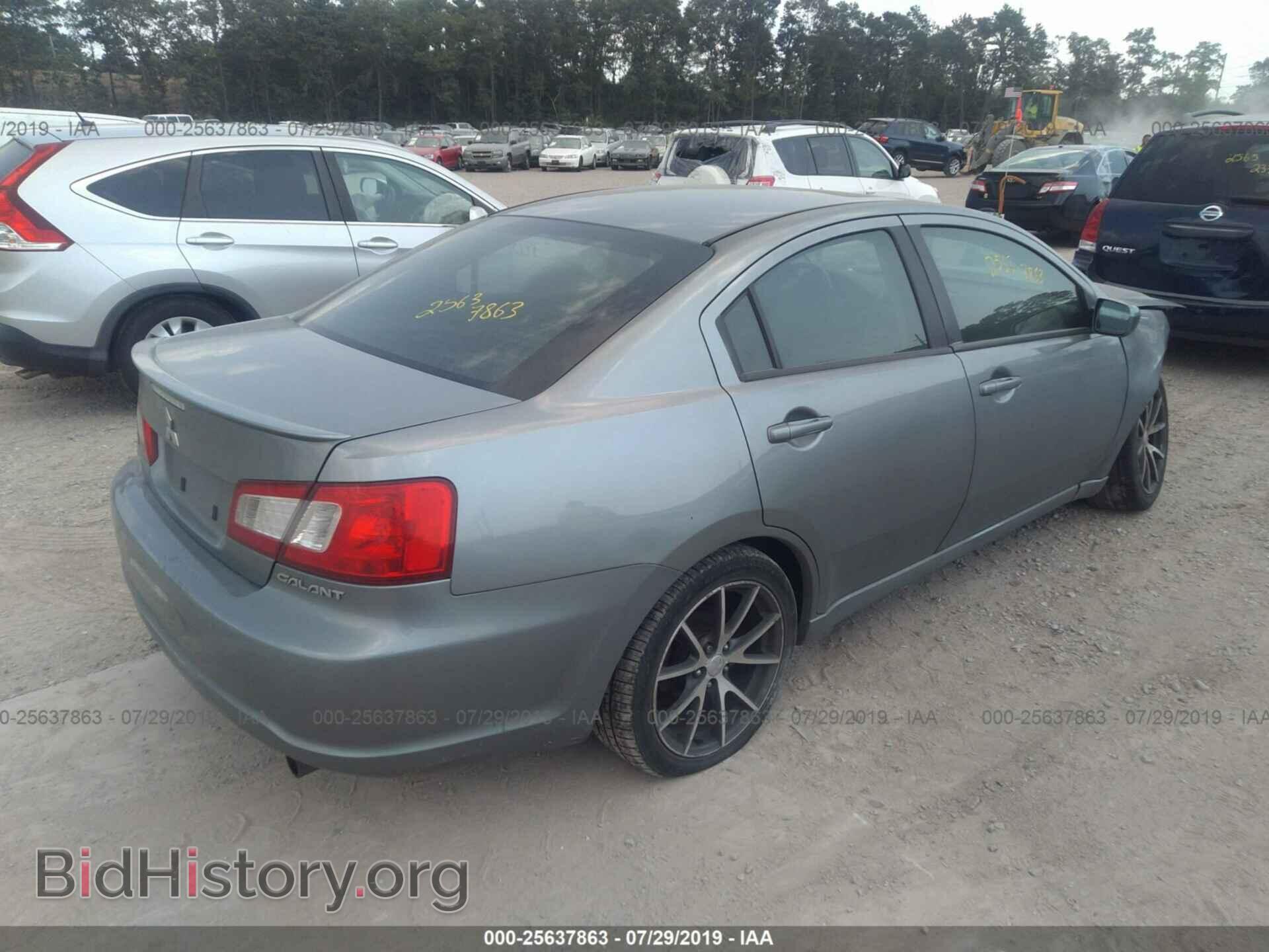 2009 MITSUBISHI GALANT - VIN: 4A3AB36F89E039766 - Фото 4
