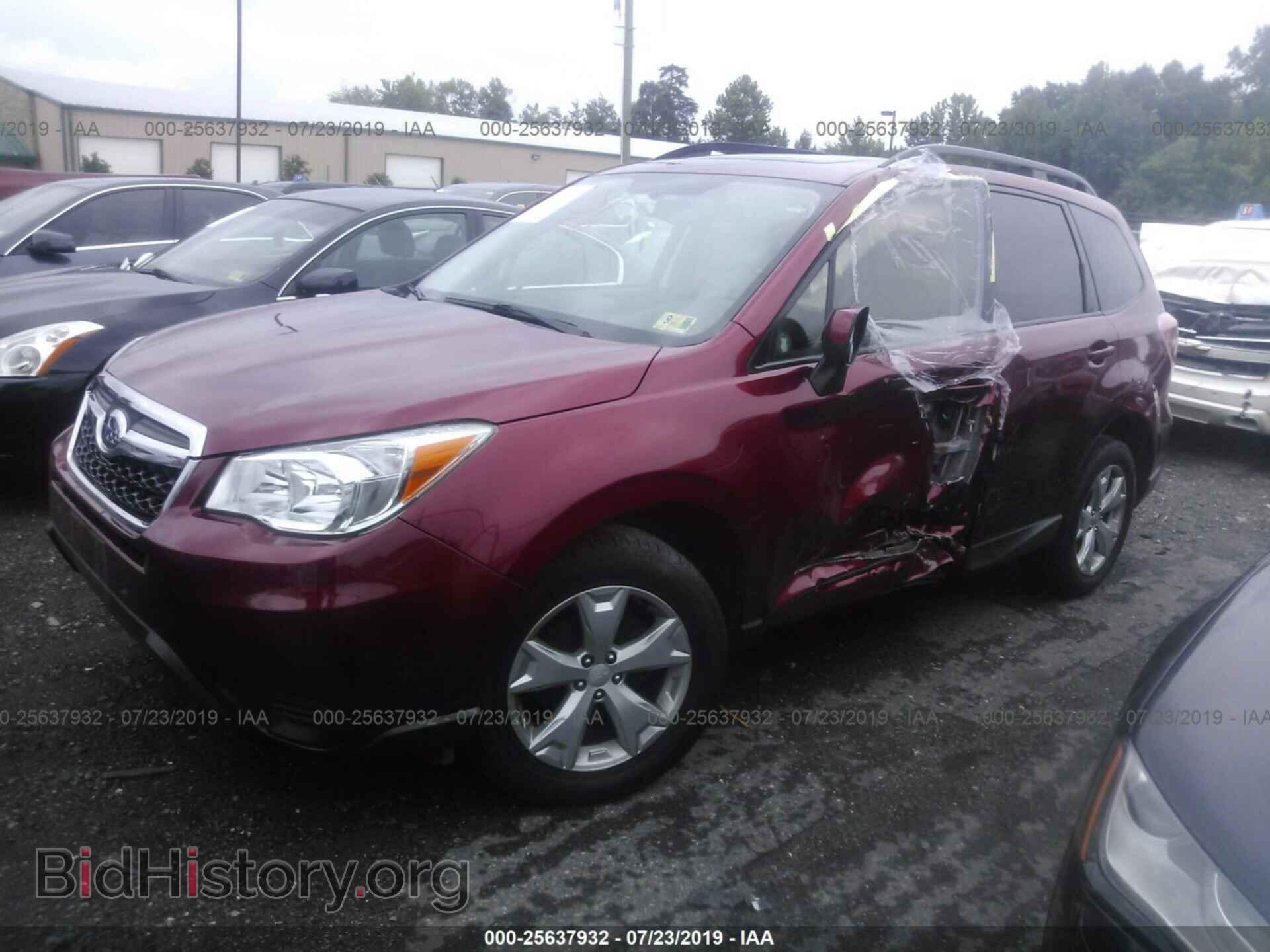 2014 SUBARU FORESTER - VIN: JF2SJAECXEH470366 - Фото 2