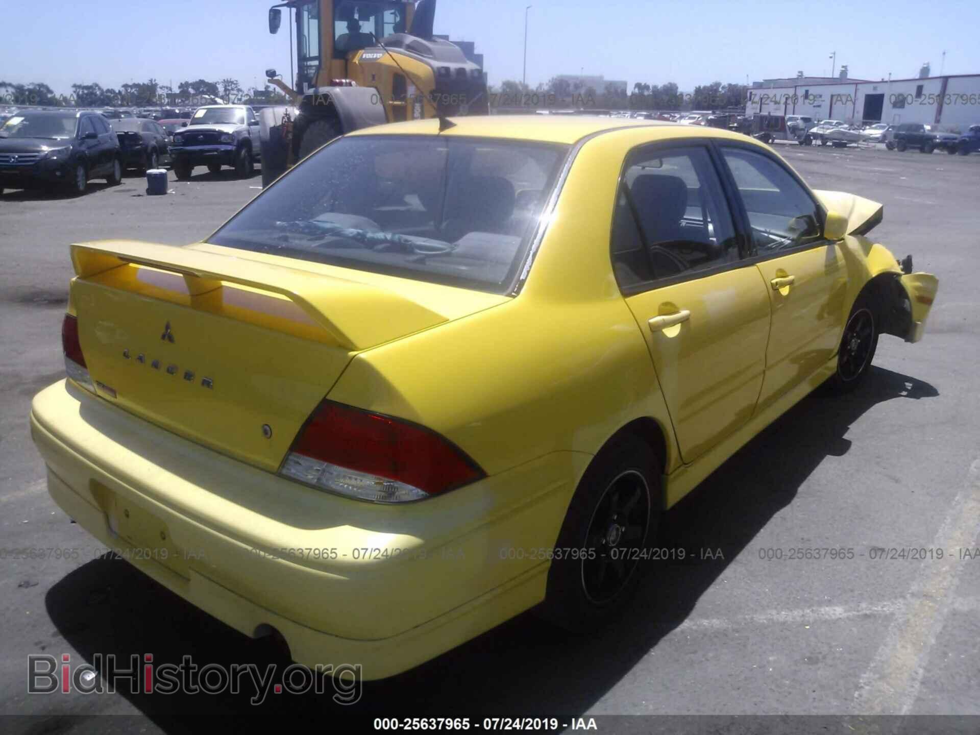2003 MITSUBISHI LANCER - VIN: JA3AJ86E93U047283 - Фото 4