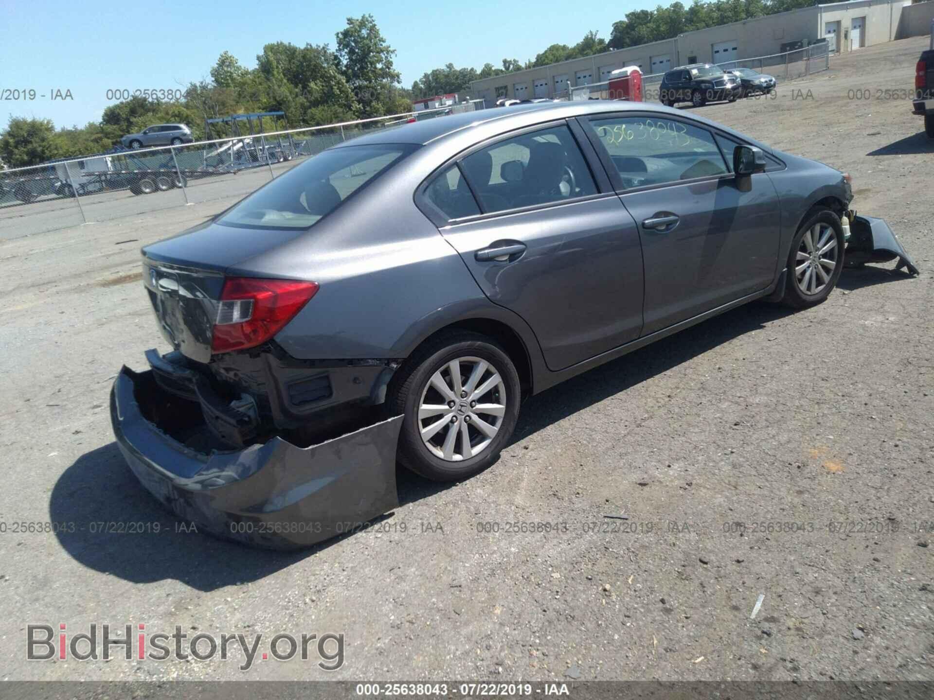 2012 HONDA CIVIC - VIN: 19XFB2F82CE381407 - Фото 4