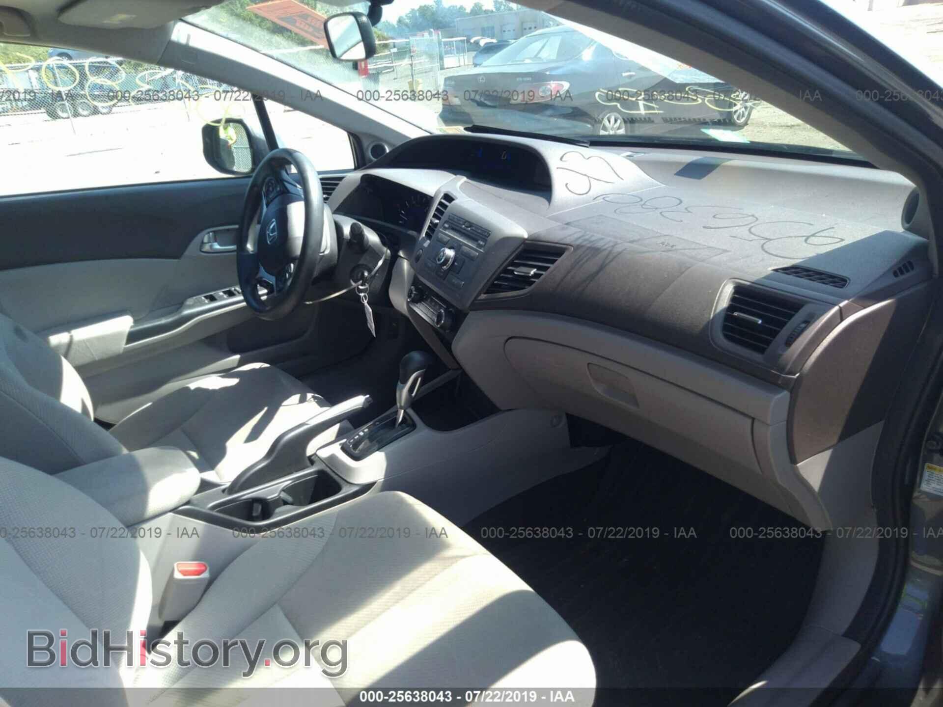2012 HONDA CIVIC - VIN: 19XFB2F82CE381407 - Фото 5