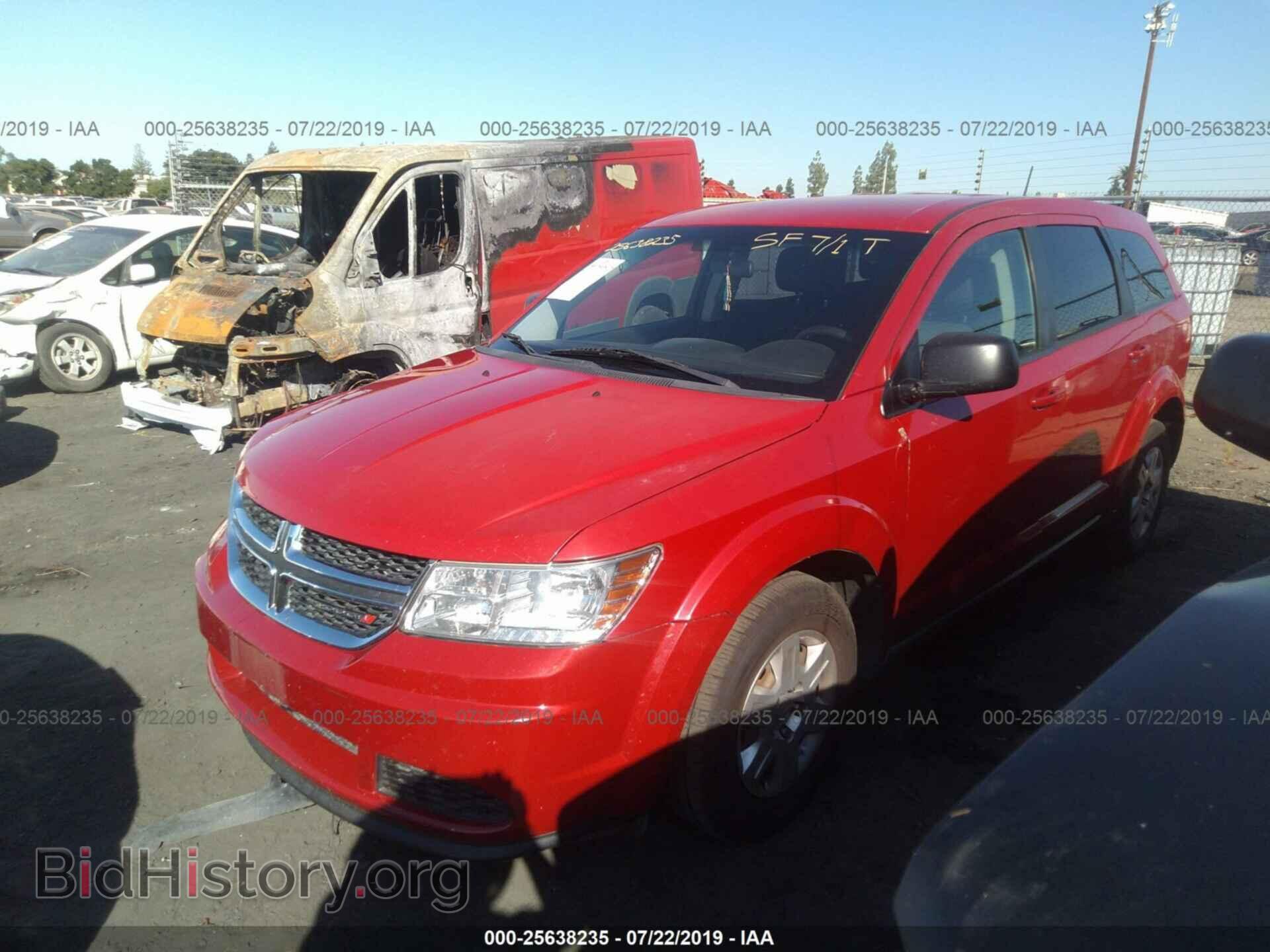 2012 DODGE JOURNEY - VIN: 3C4PDCAB4CT391407 - Photo 2