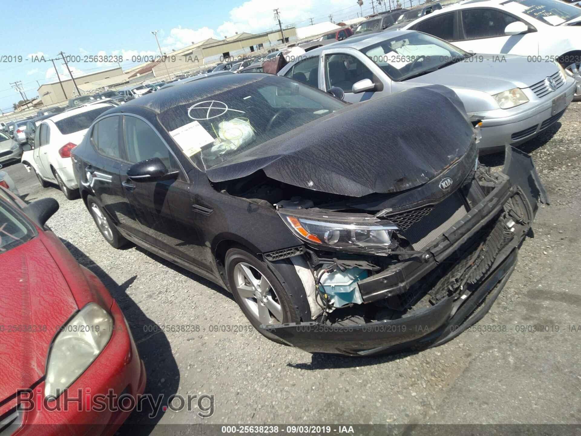 Фотография KNAGM4A73F5664713 - KIA OPTIMA 2015