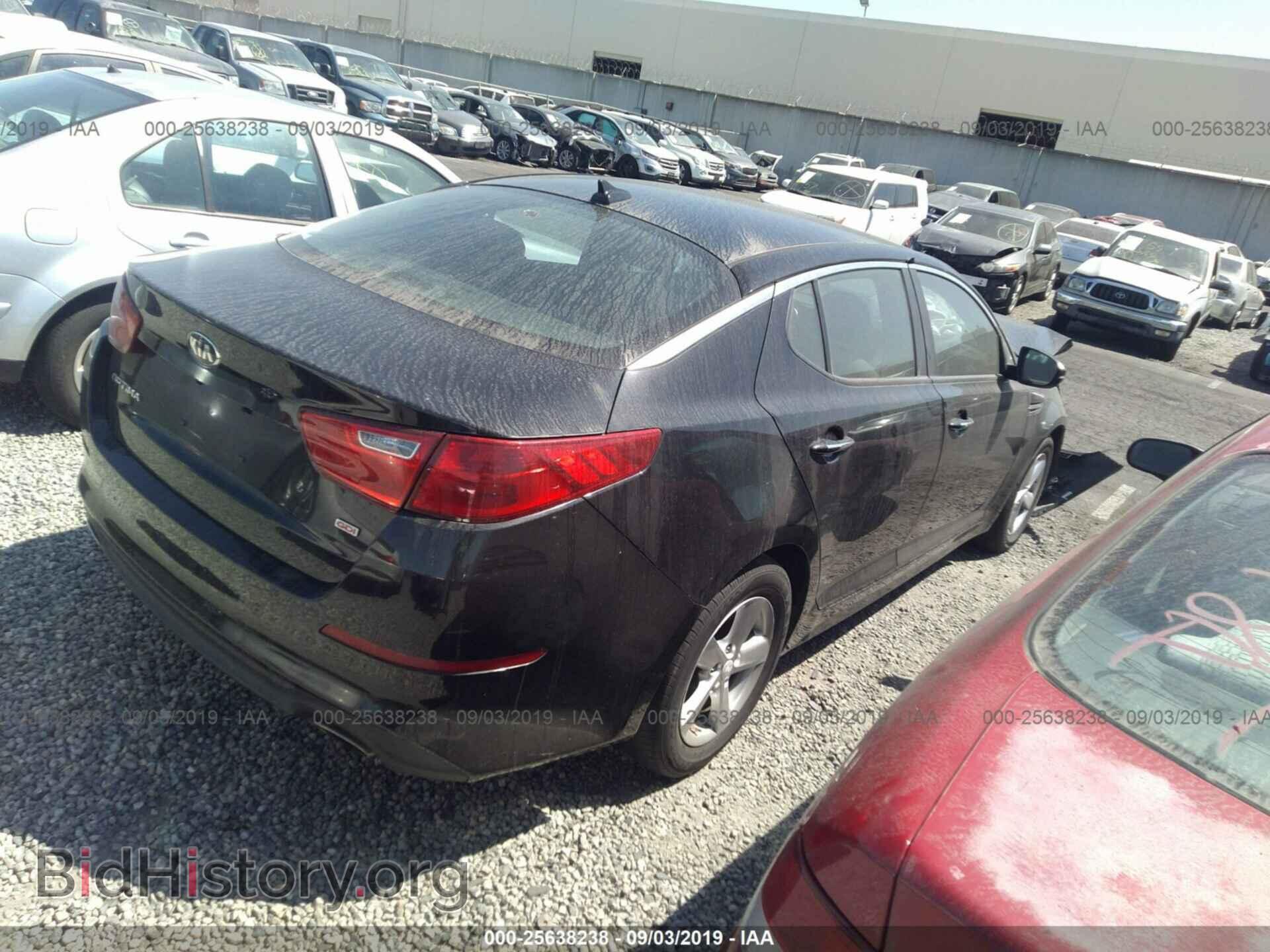 2015 KIA OPTIMA - VIN: KNAGM4A73F5664713 - Photo 4