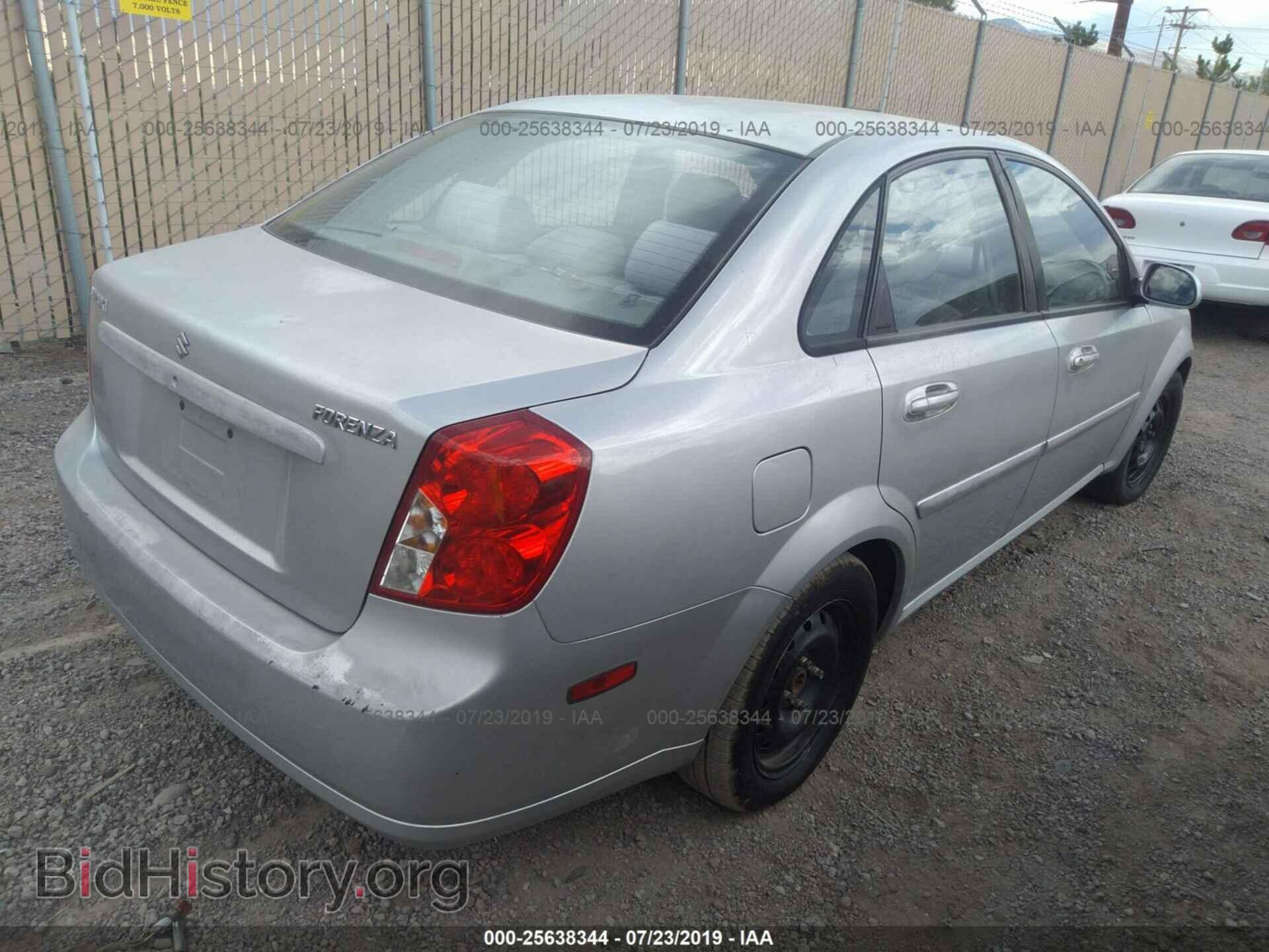 2006 SUZUKI FORENZA - VIN: KL5JD56Z06K412126 - Фото 4
