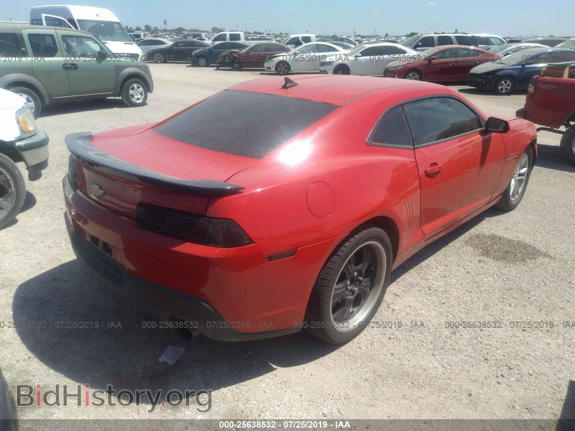 2014 CHEVROLET CAMARO - VIN: 2G1FA1E34E9309332 - Фото 4