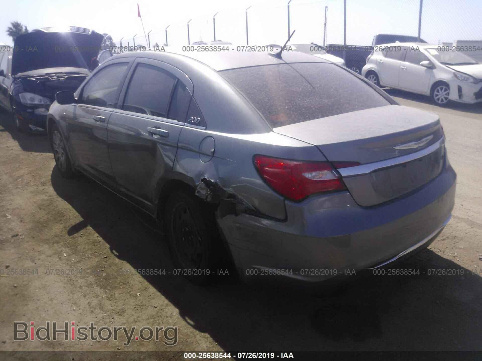 2012 CHRYSLER 200 - VIN: 1C3CCBAB7CN289681 - Фото 3