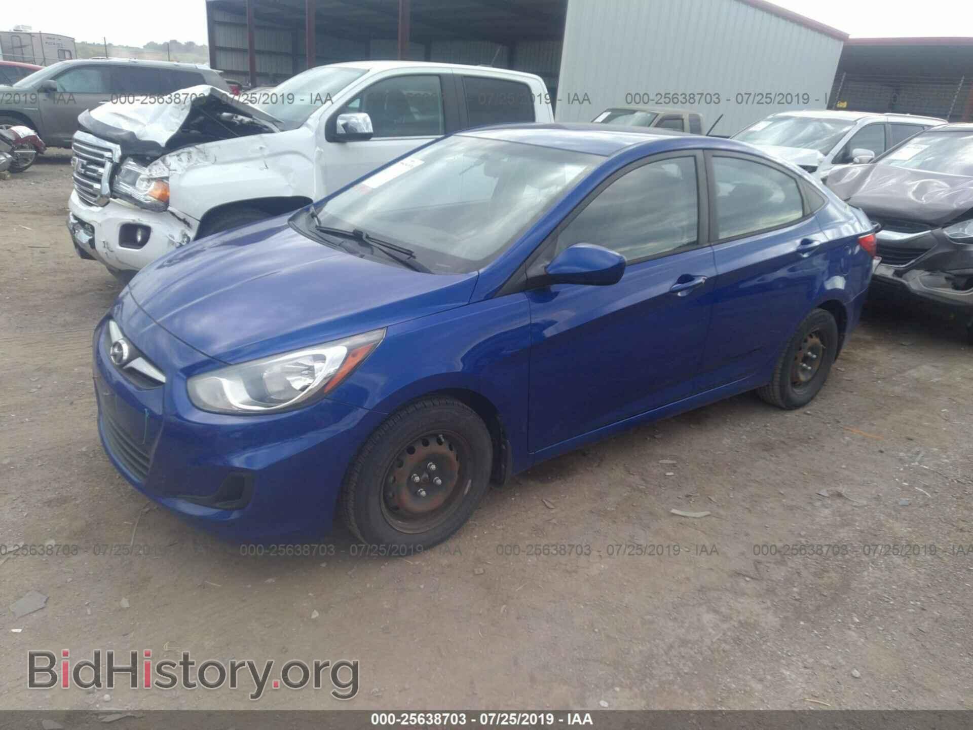 2013 HYUNDAI ACCENT - VIN: KMHCT4AE0DU347781 - Фото 2