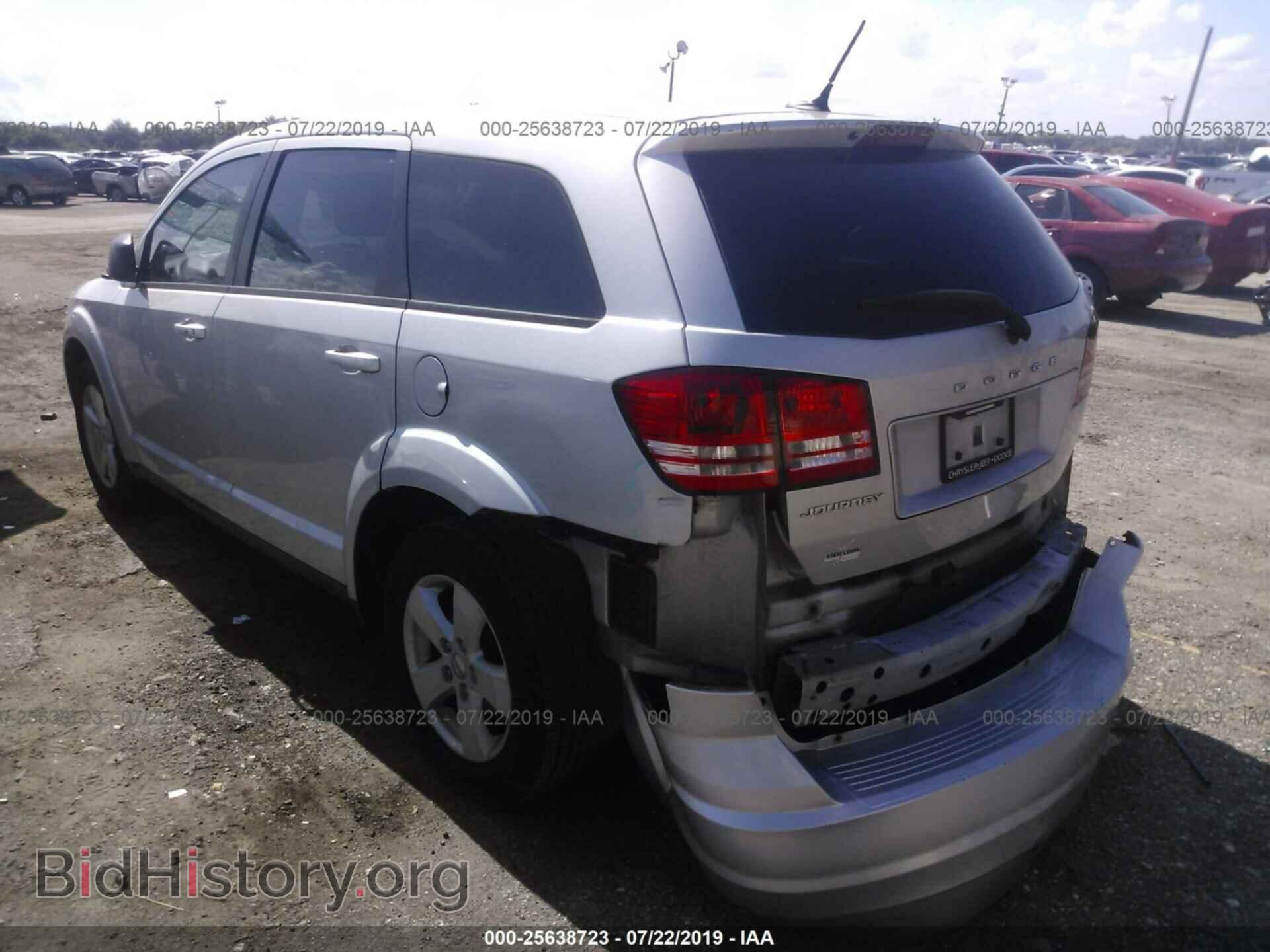 2013 DODGE JOURNEY - VIN: 3C4PDCAB2DT641177 - Фото 3