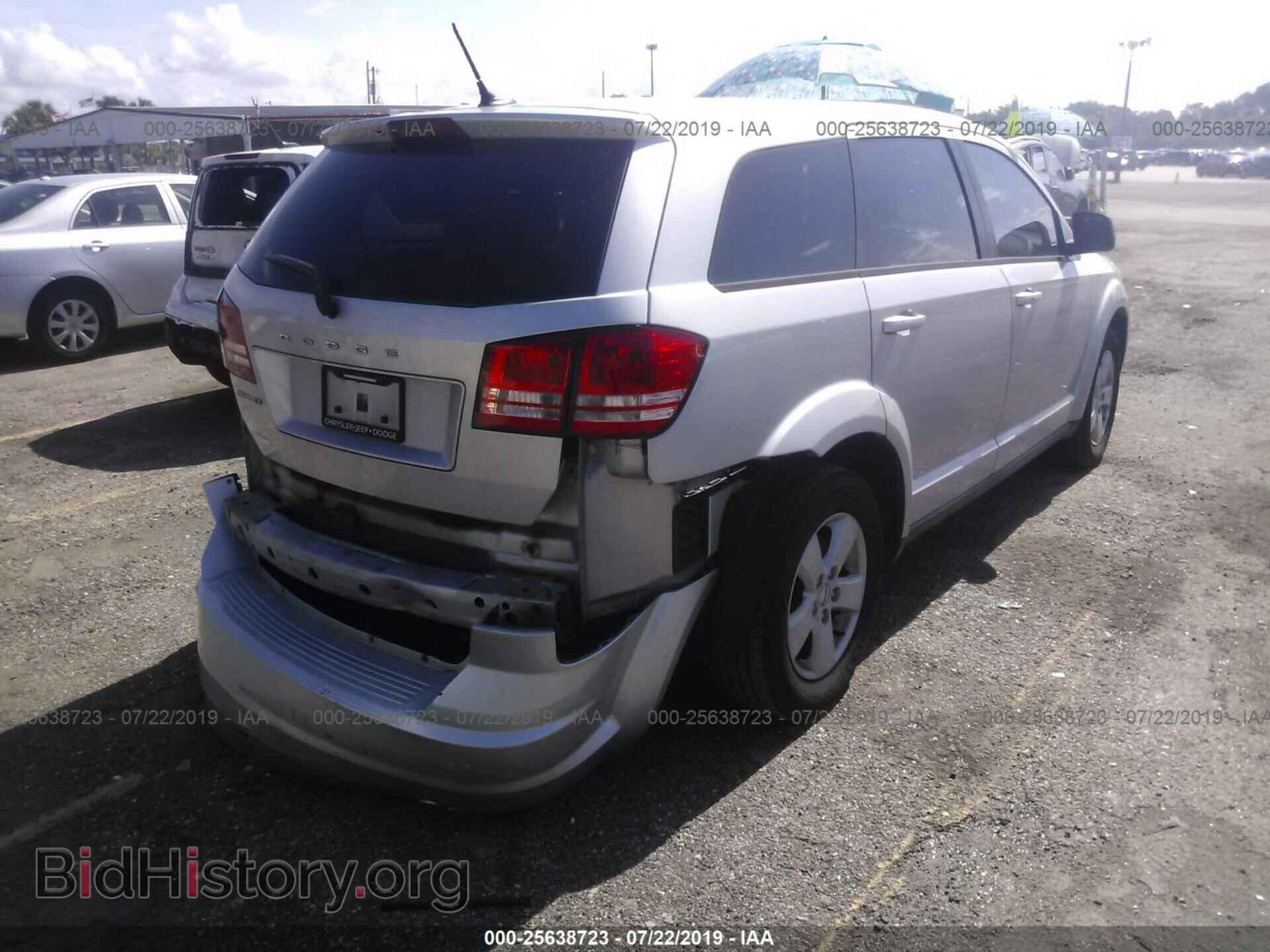 2013 DODGE JOURNEY - VIN: 3C4PDCAB2DT641177 - Фото 4