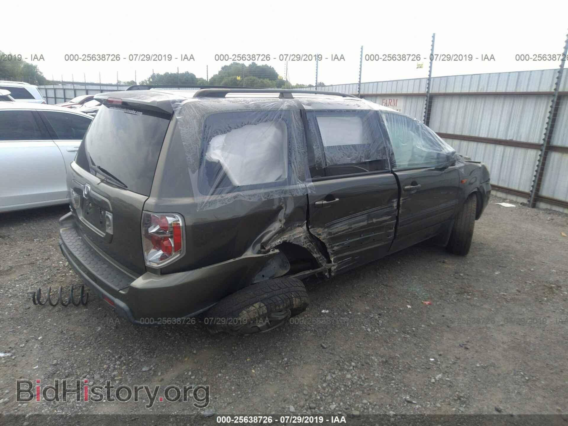 2006 HONDA PILOT - VIN: 5FNYF28496B008015 - Фото 4
