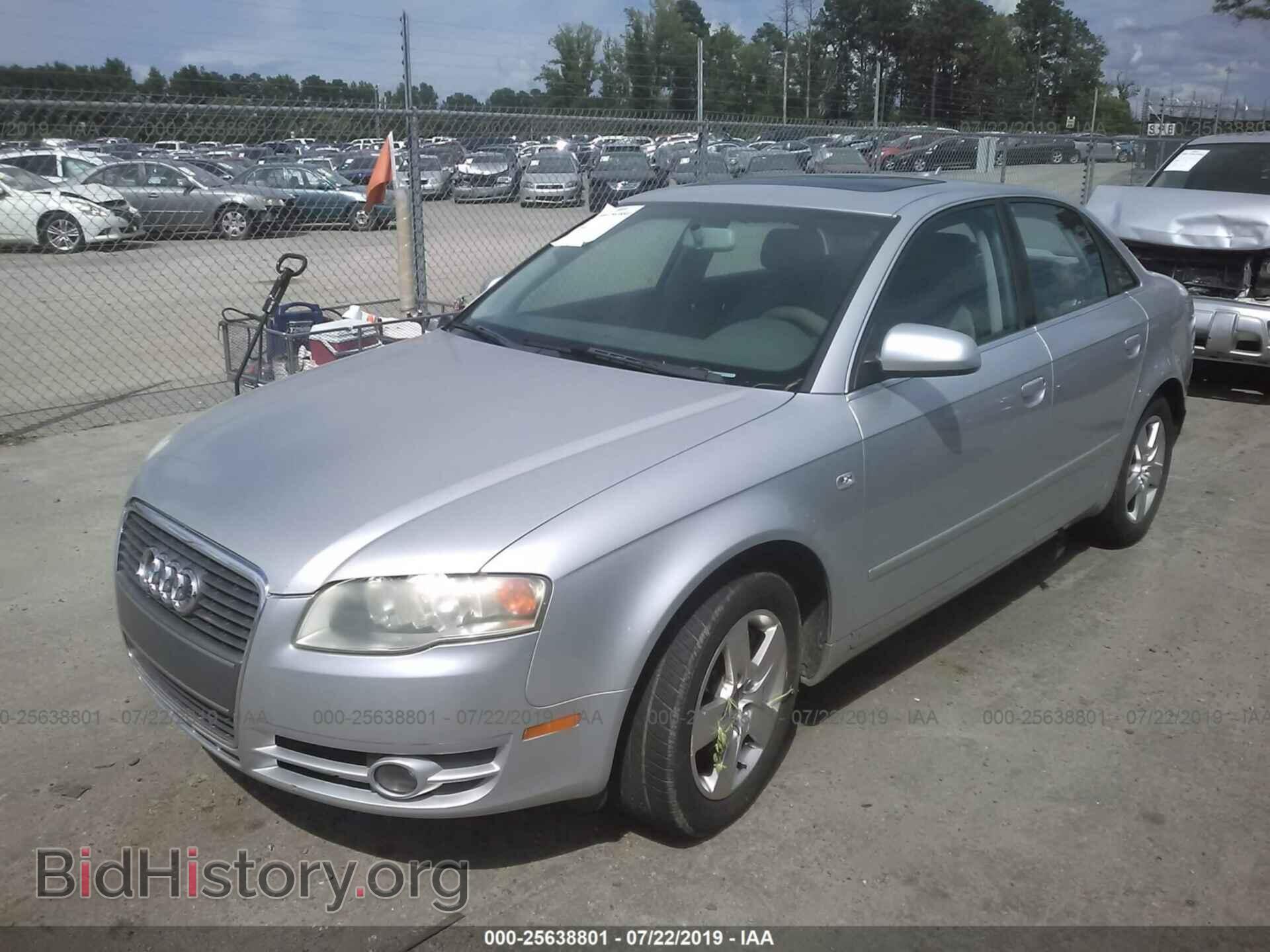2006 AUDI A4 - VIN: WAUAF78E56A259949 - Фото 2