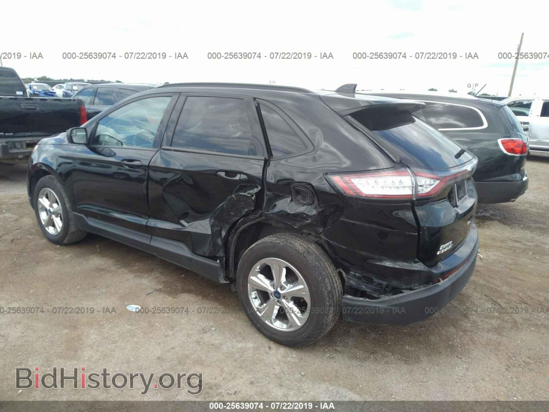2015 FORD EDGE - VIN: 2FMTK3G90FBB64185 - Photo 3