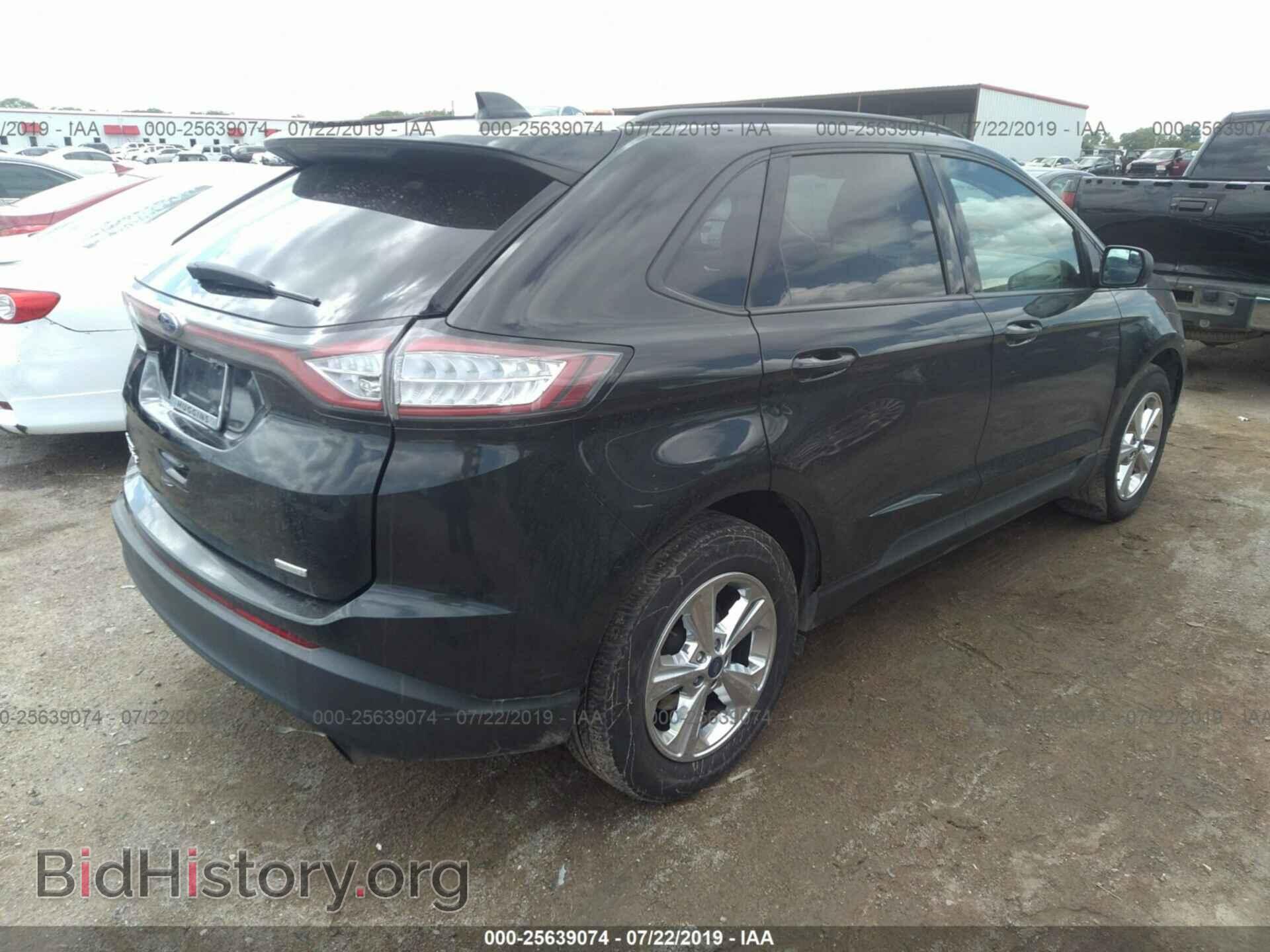 2015 FORD EDGE - VIN: 2FMTK3G90FBB64185 - Photo 4