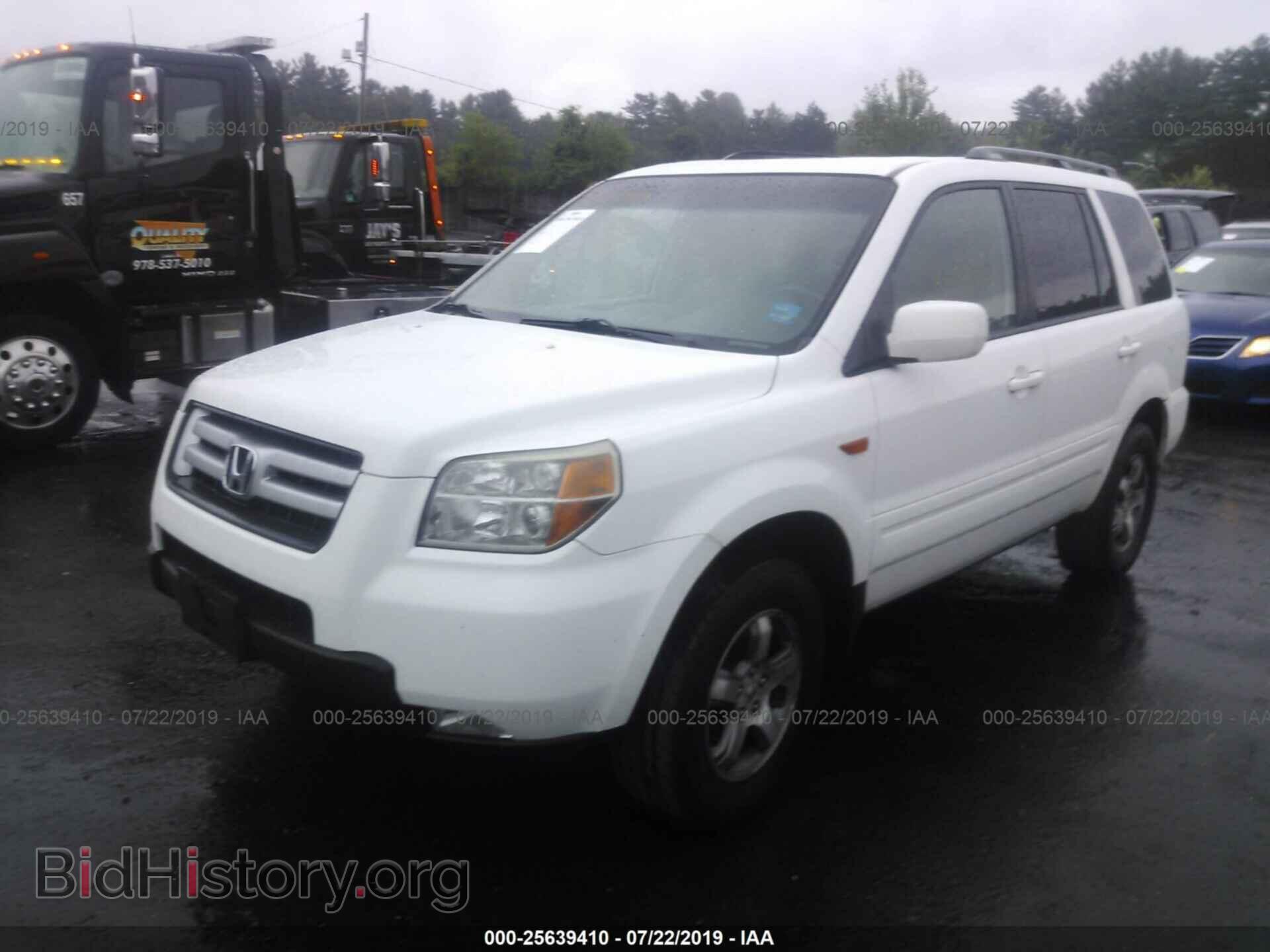 2006 HONDA PILOT - VIN: 2HKYF18436H522454 - Фото 2