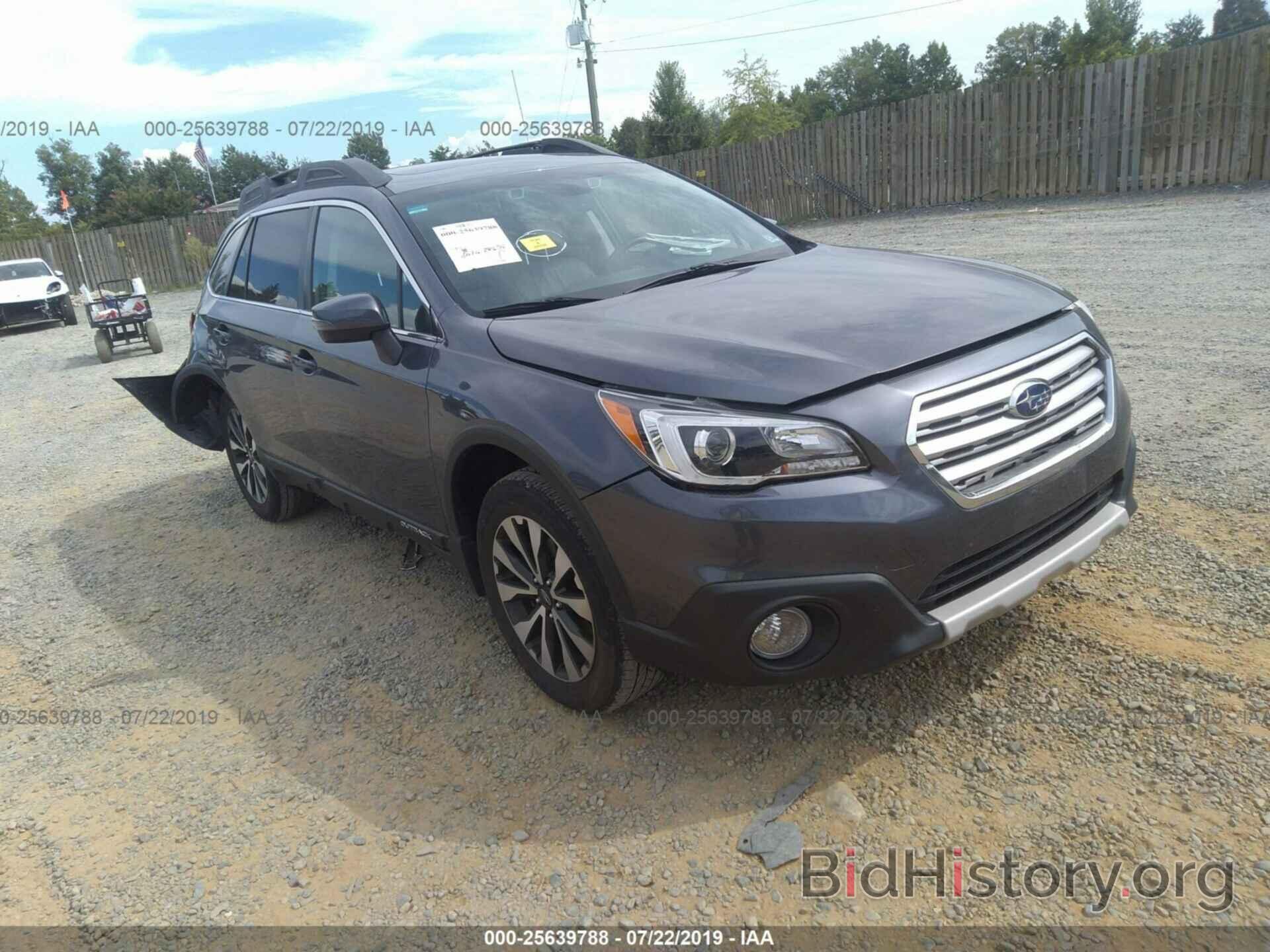 Фотография 4S4BSANC2G3241817 - SUBARU OUTBACK 2016