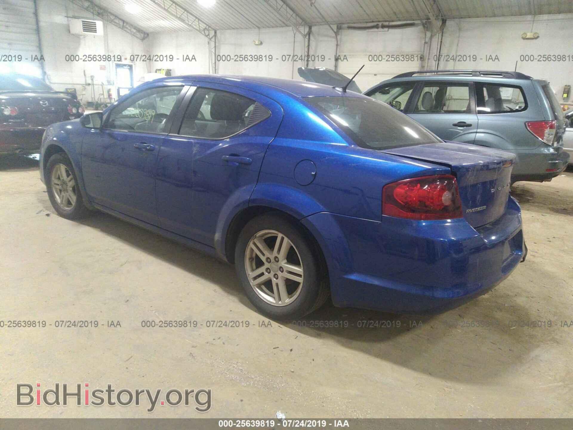 2012 DODGE AVENGER - VIN: 1C3CDZCB9CN287014 - Photo 3