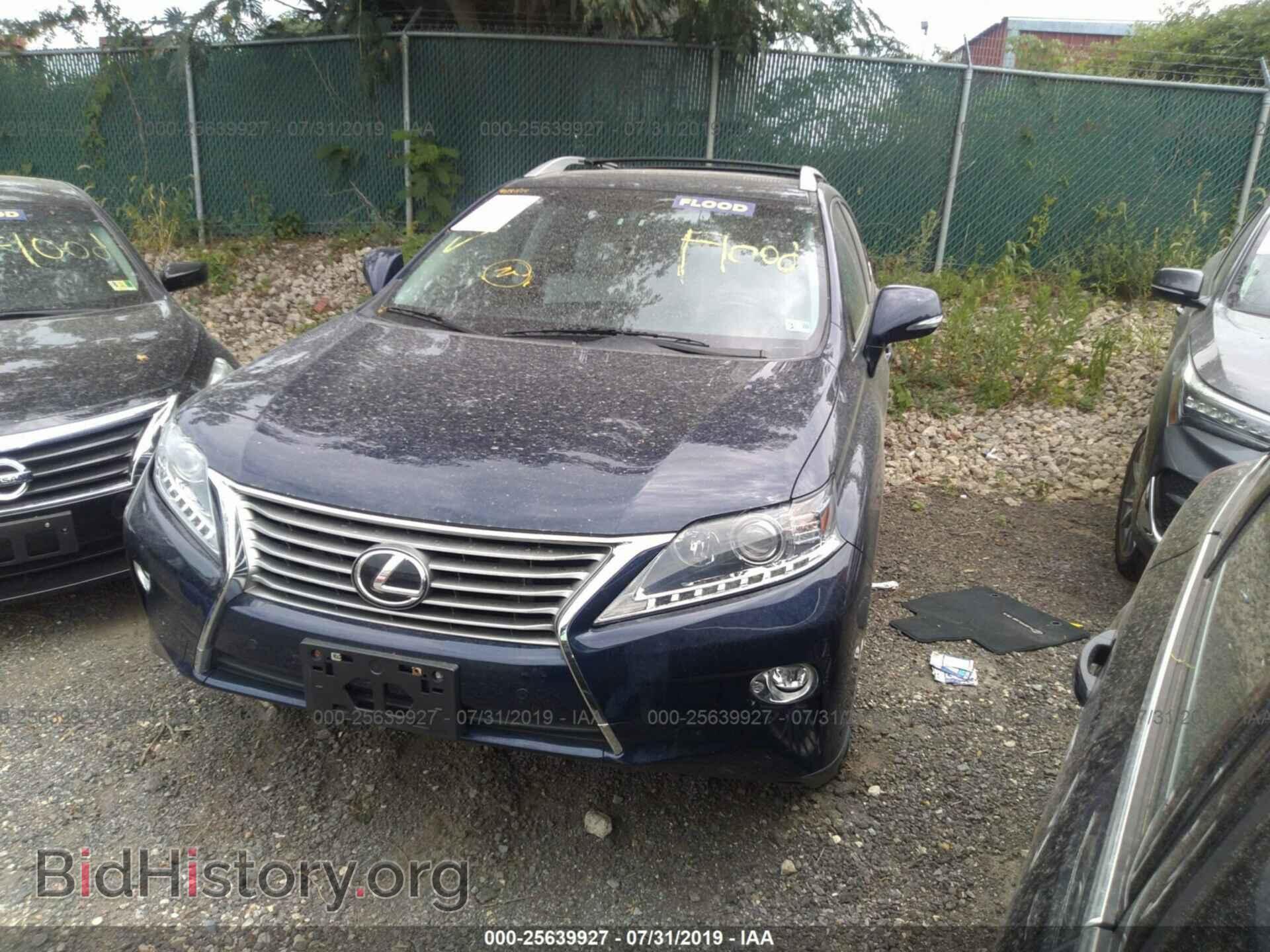 2015 LEXUS RX - VIN: 2T2BK1BAXFC297531 - Фото 2