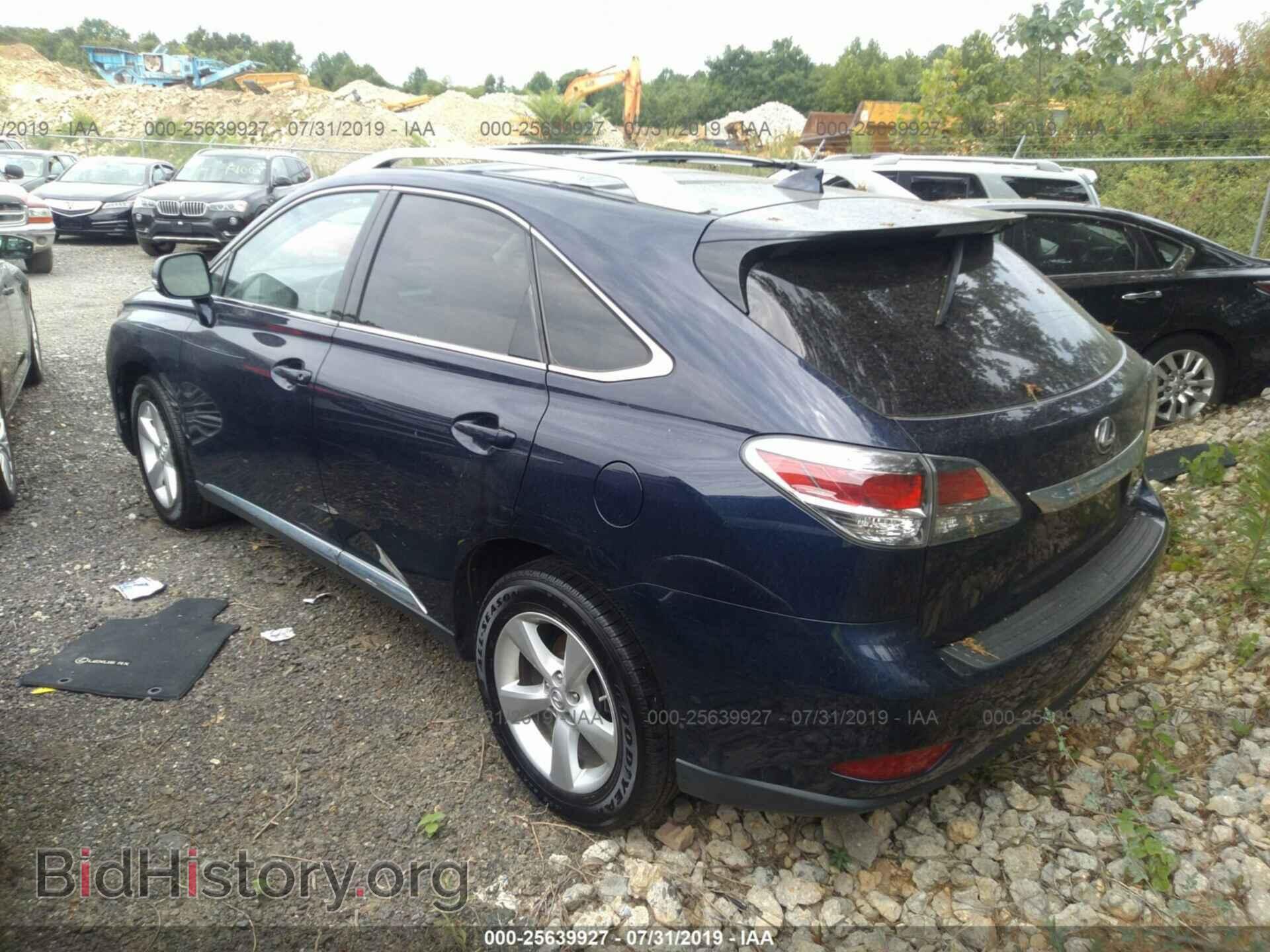 2015 LEXUS RX - VIN: 2T2BK1BAXFC297531 - Фото 3