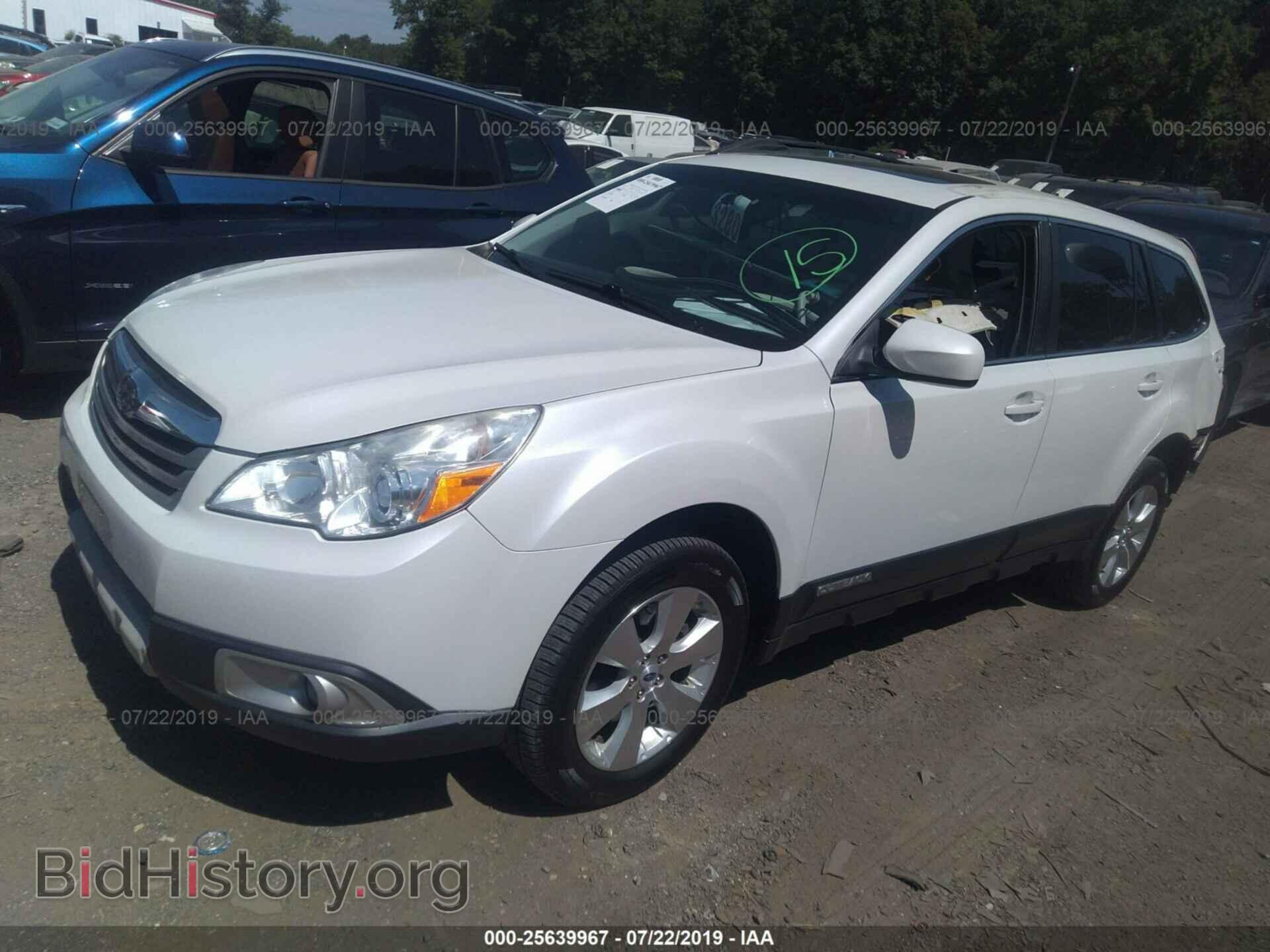 2012 SUBARU OUTBACK - VIN: 4S4BRDKC4C2251833 - Фото 2