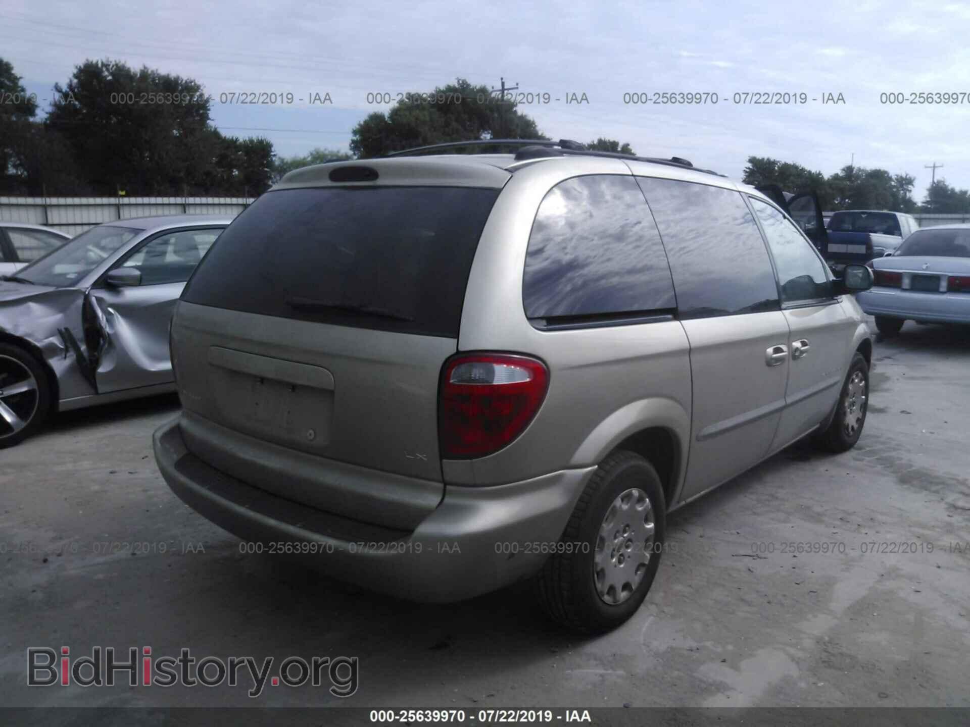 2001 CHRYSLER VOYAGER - VIN: 1C8GJ45371B273219 - Фото 4