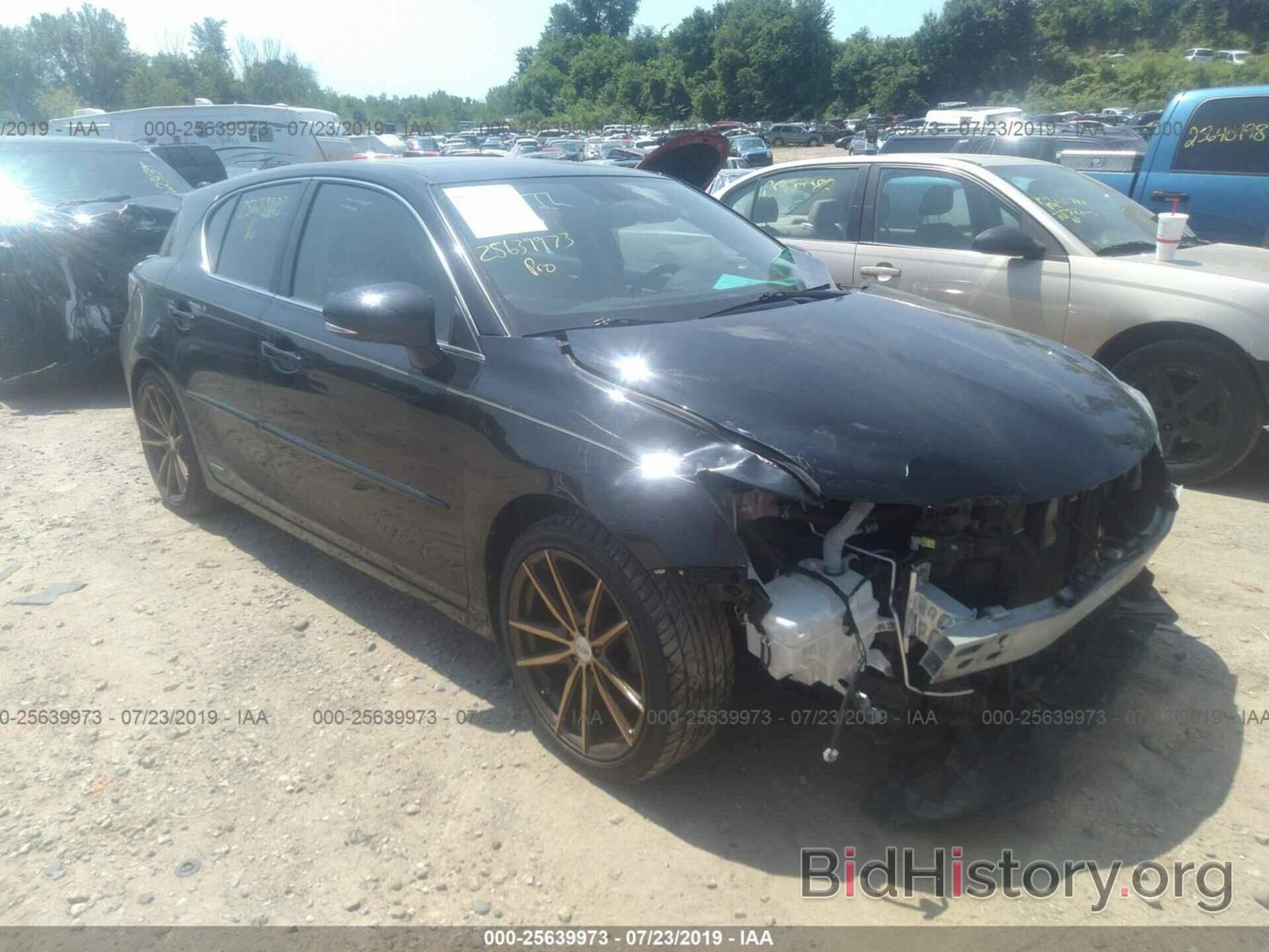 Photo JTHKD5BH2C2099280 - LEXUS CT 2012