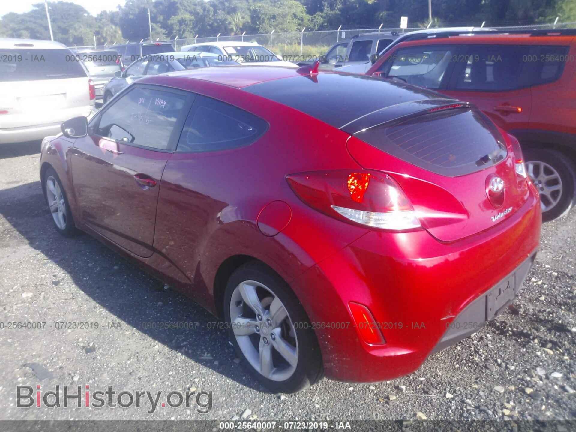 2013 HYUNDAI VELOSTER - VIN: KMHTC6AD4DU088957 - Фото 3