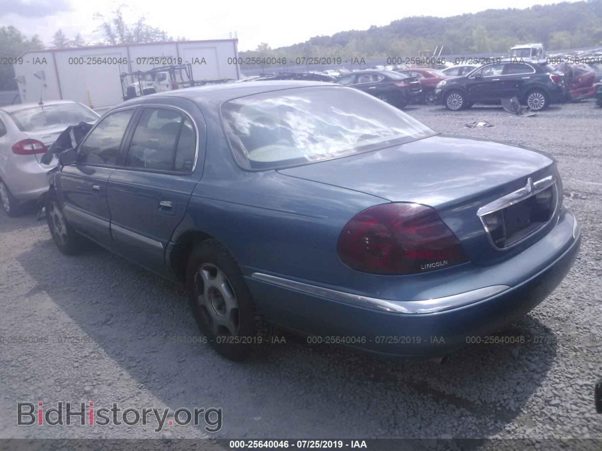 2001 LINCOLN CONTINENTAL - VIN: 1LNHM97VX1Y621824 - Фото 3