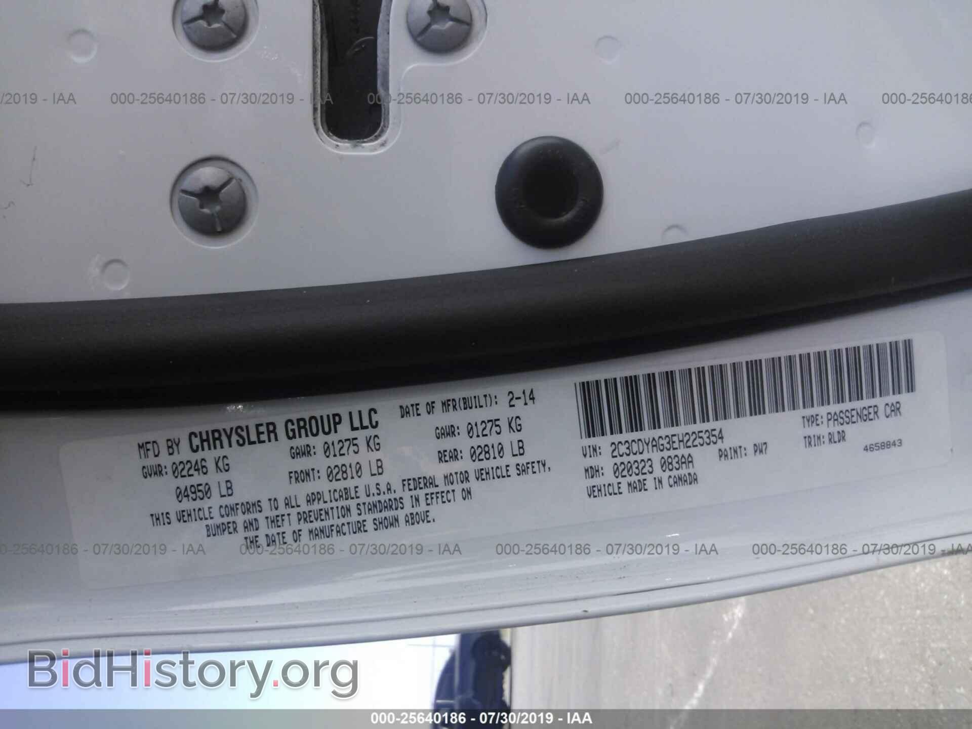 2014 DODGE CHALLENGER - VIN: 2C3CDYAG3EH225354 - Photo 9