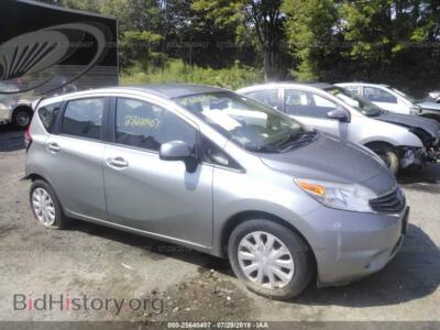 2014 Nissan VERSA NOTE SV, silver — VIN 3N1CE2CP6EL371227, IAAI