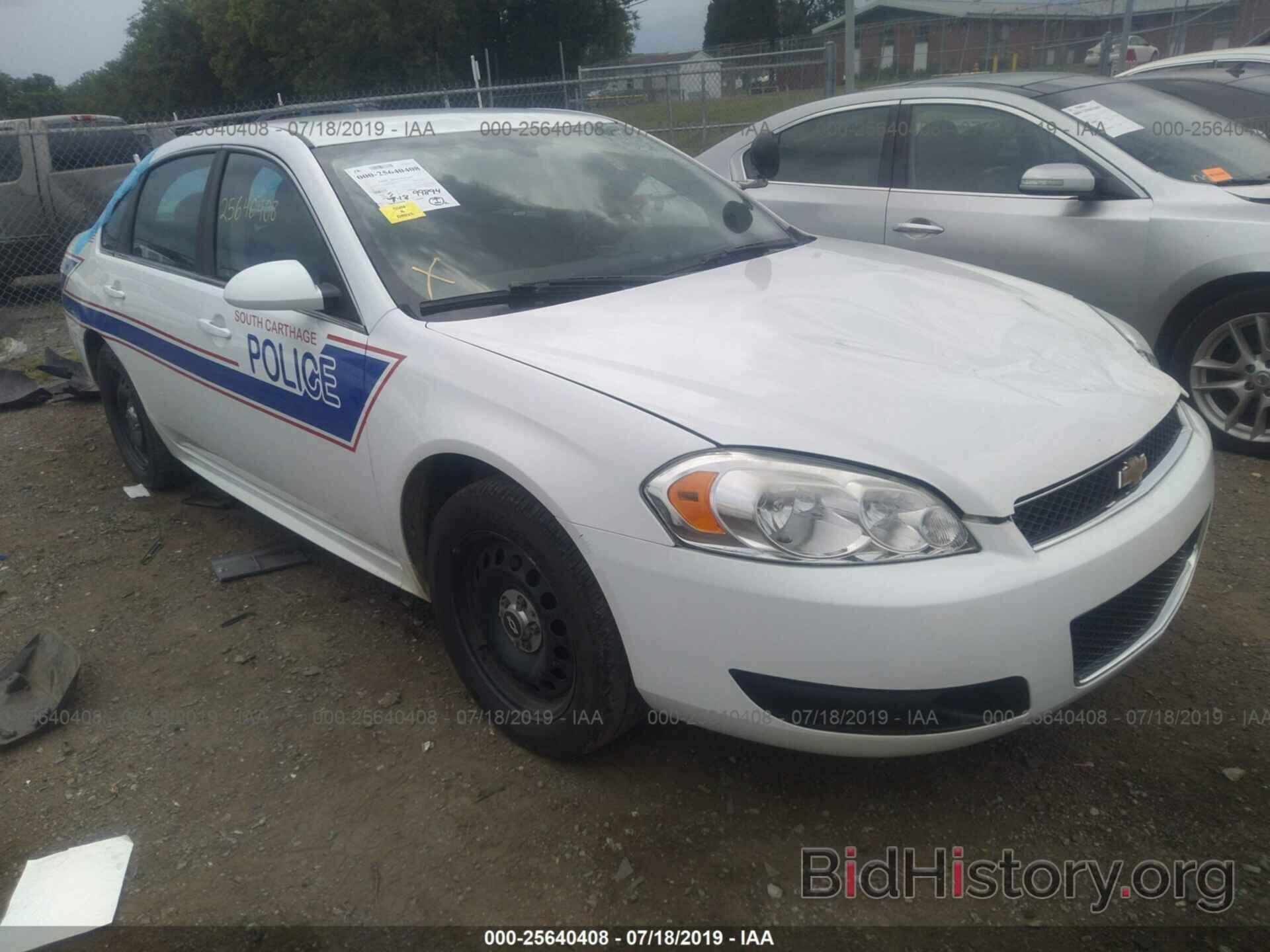 Photo 2G1WD5E32D1170930 - CHEVROLET IMPALA 2013