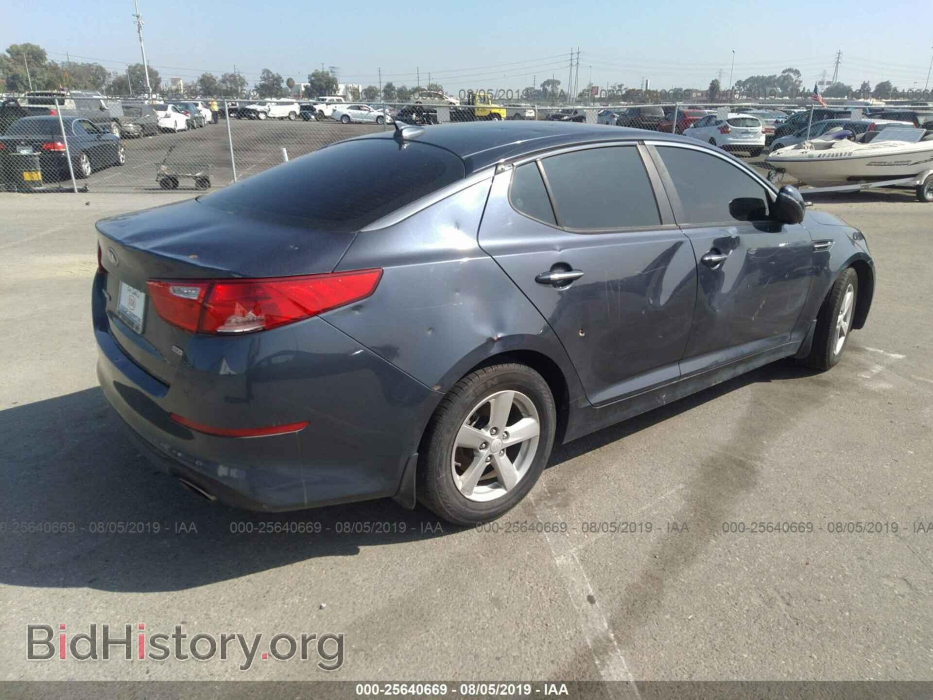 2015 KIA OPTIMA - VIN: 5XXGM4A7XFG480397 - Фото 4