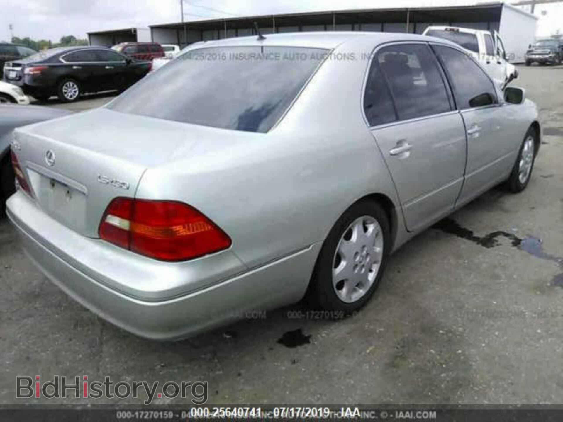 2001 LEXUS LS - VIN: JTHBN30F810029245 - Photo 4