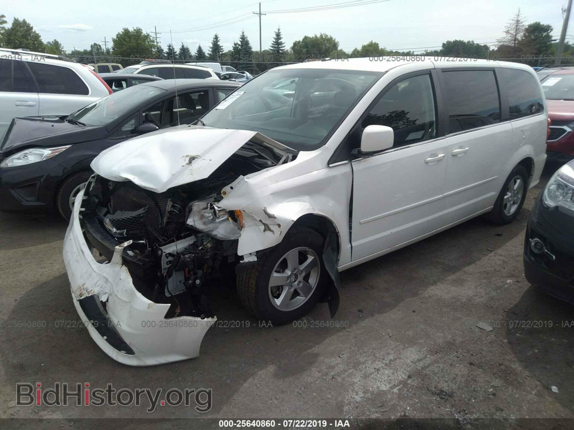 2012 DODGE GRAND CARAVAN - VIN: 2C4RDGDG3CR197252 - Фото 2