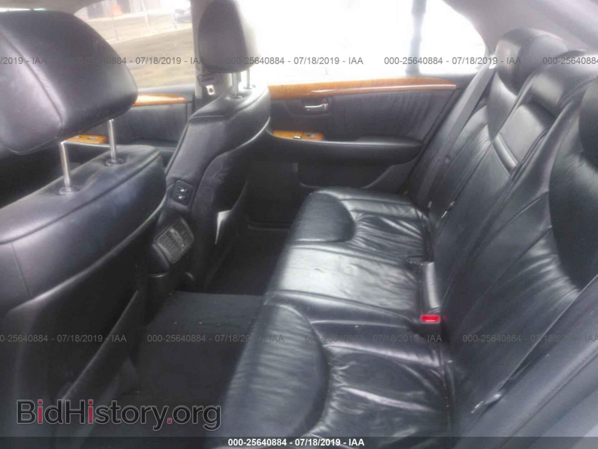 2002 LEXUS LS - VIN: JTHBN30FX20057453 - Фото 8
