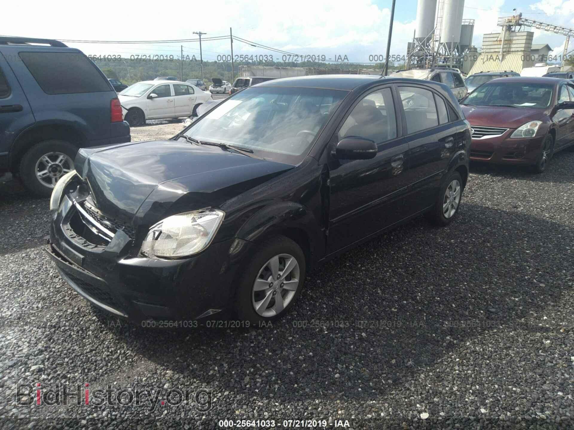 2011 KIA RIO - VIN: KNADH5A38B6748217 - Photo 2