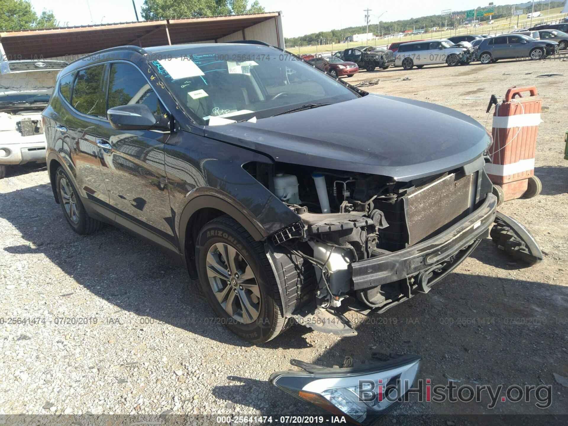 Photo 5XYZU3LB6EG196120 - HYUNDAI SANTA FE SPORT 2014