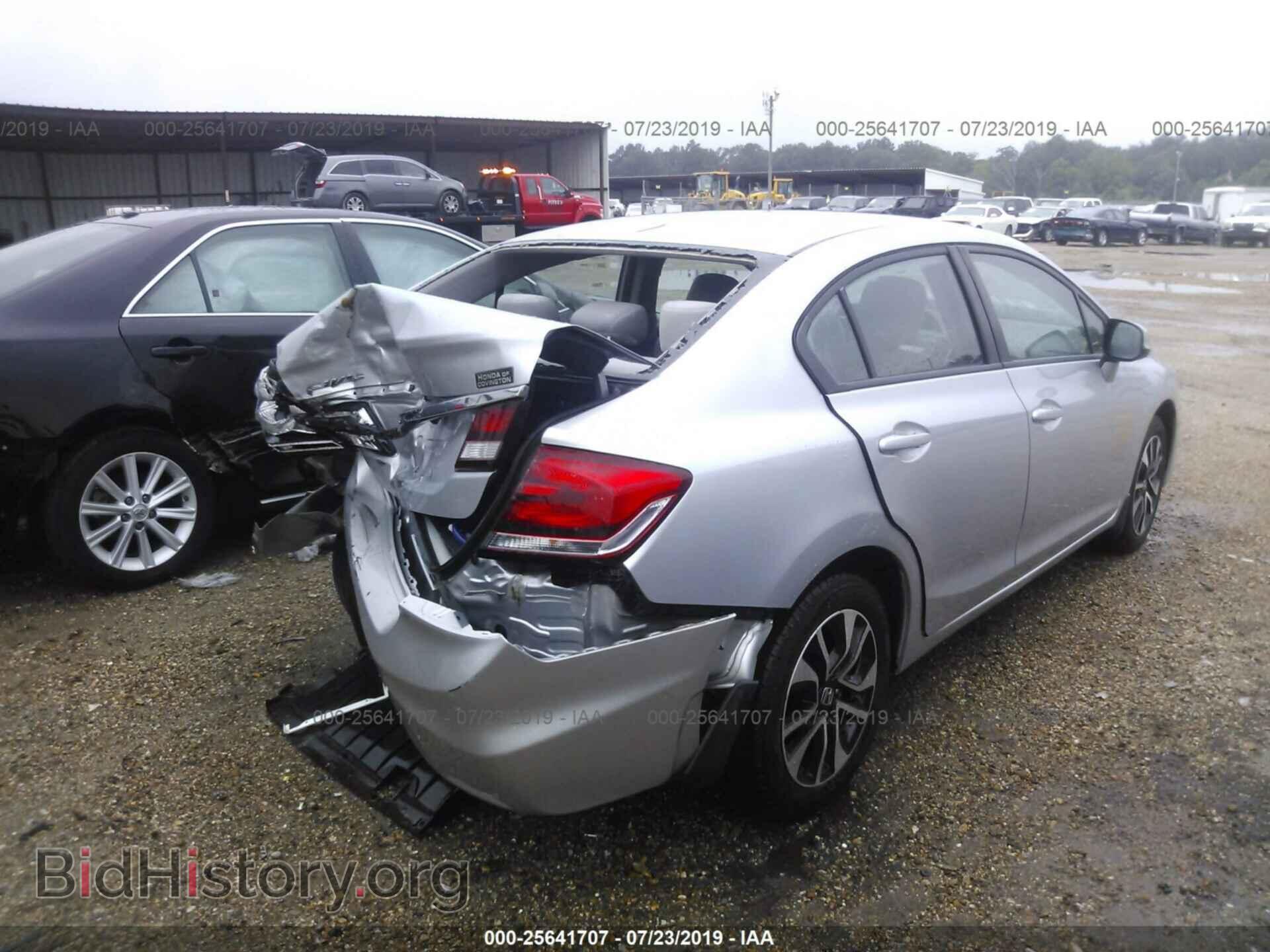 2013 HONDA CIVIC - VIN: 19XFB2F8XDE033811 - Фото 4