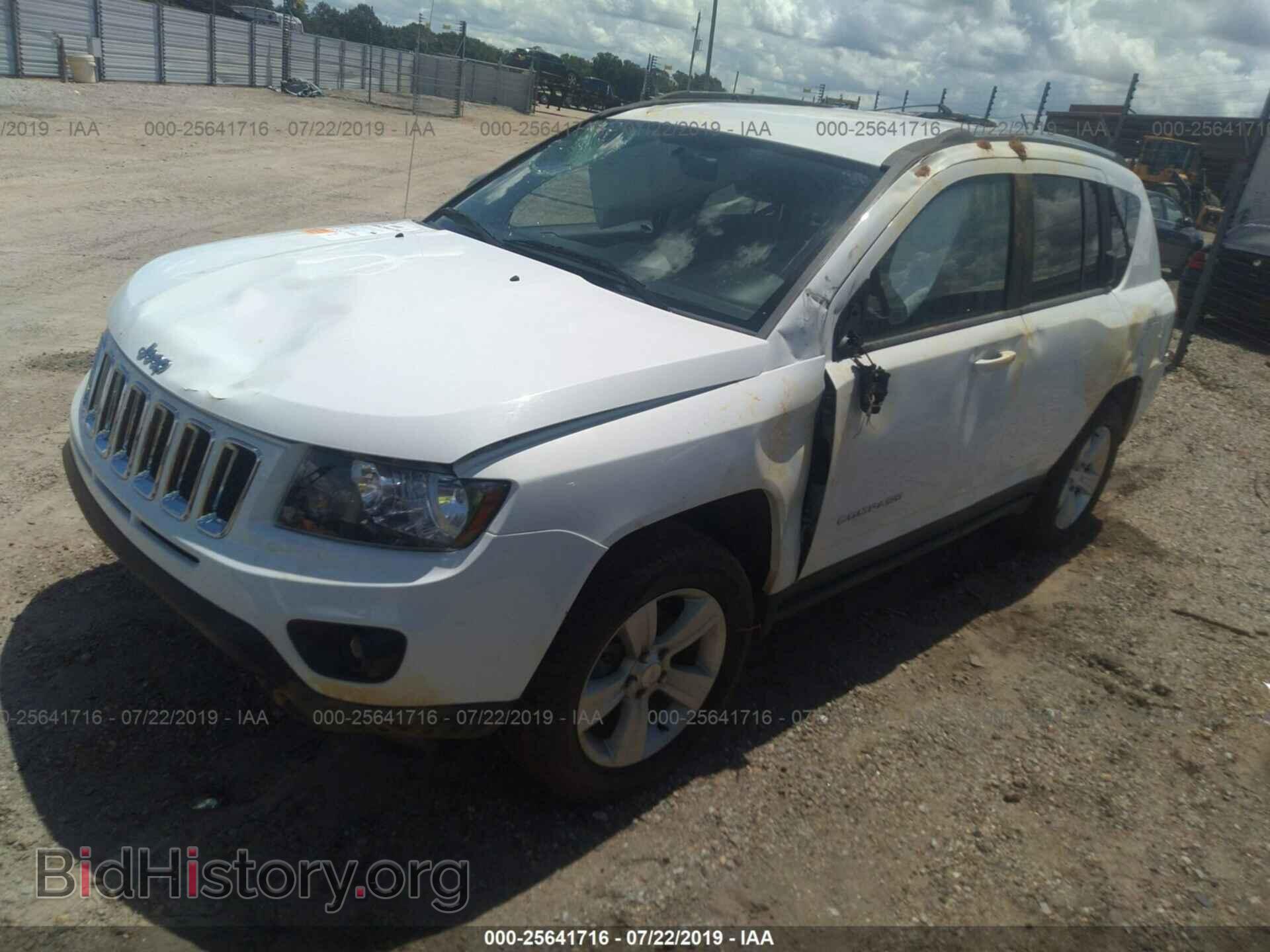 2014 JEEP COMPASS - VIN: 1C4NJCBB5ED624296 - Фото 2