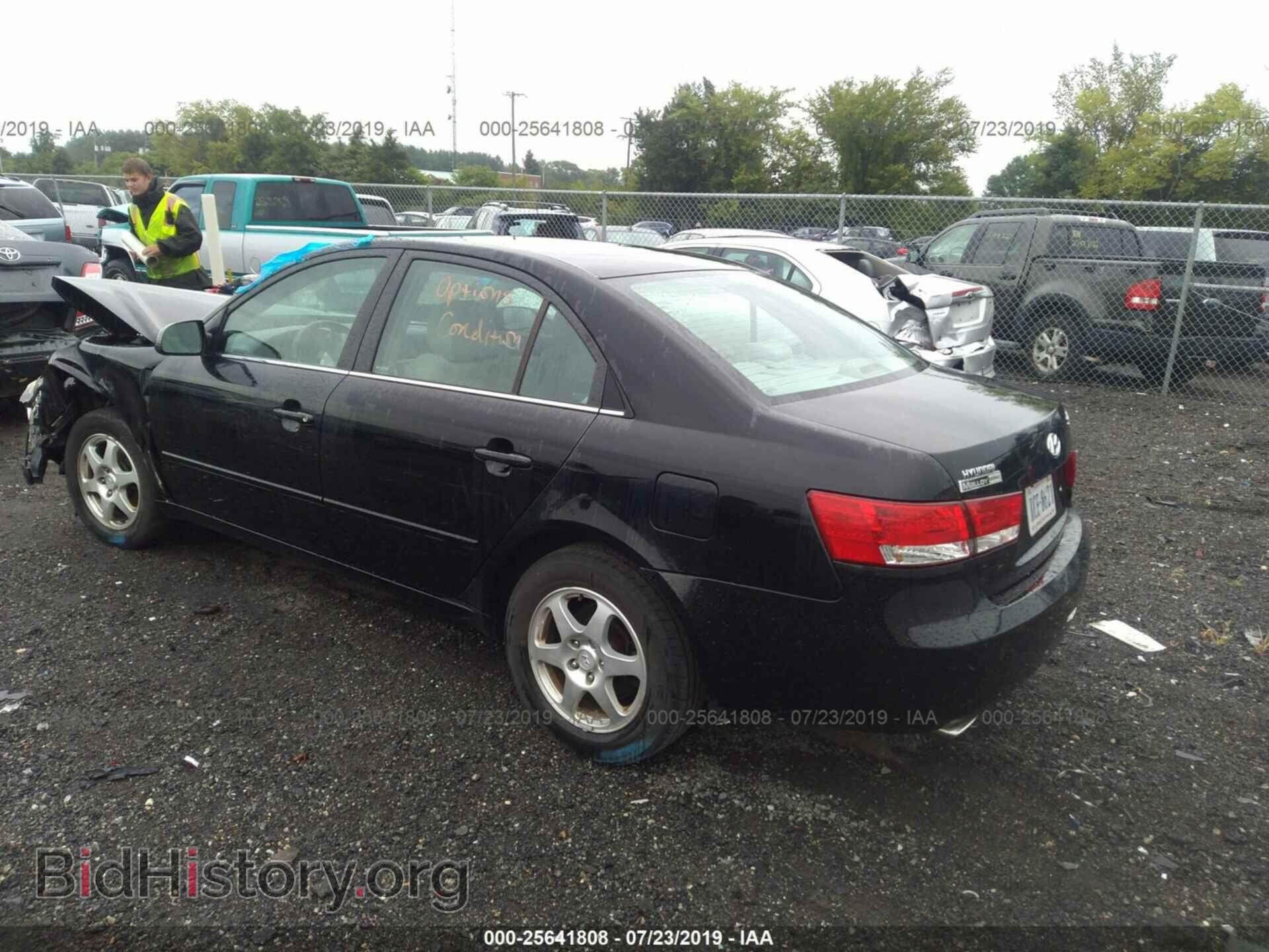 2006 HYUNDAI SONATA - VIN: 5NPEU46F96H136507 - Фото 3