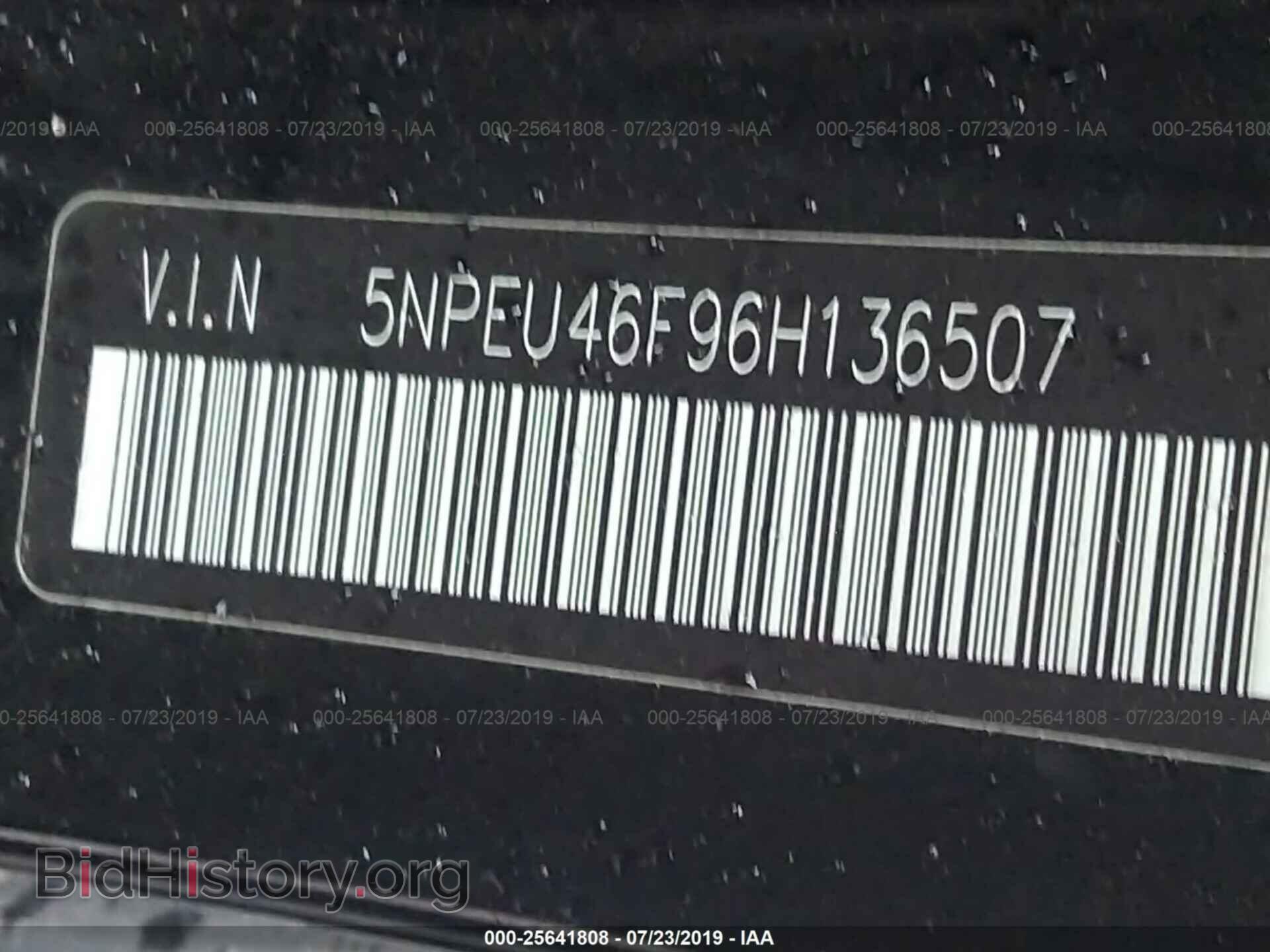 2006 HYUNDAI SONATA - VIN: 5NPEU46F96H136507 - Фото 9