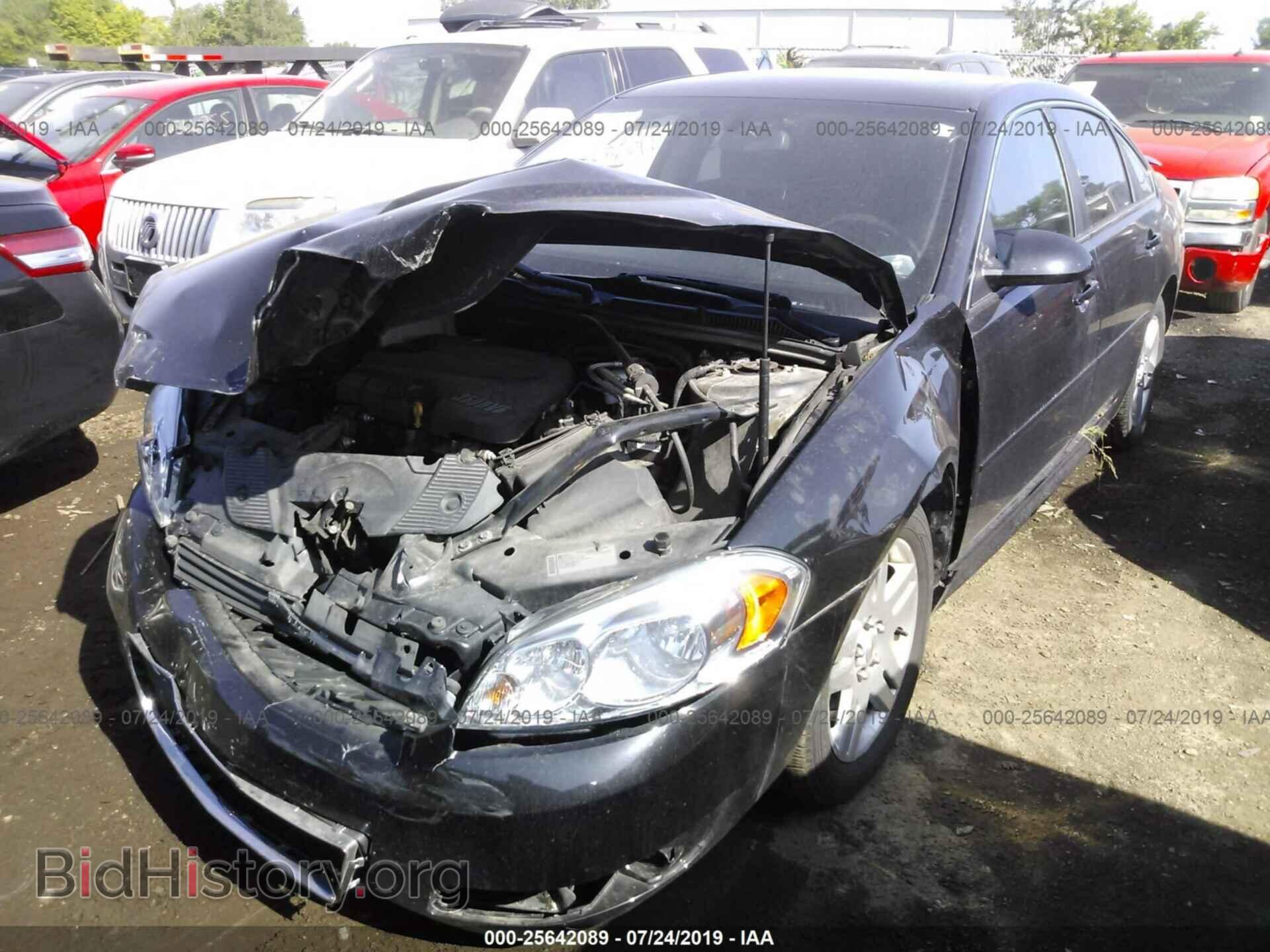 2011 CHEVROLET IMPALA - VIN: 2G1WB5EK9B1282523 - Фото 2