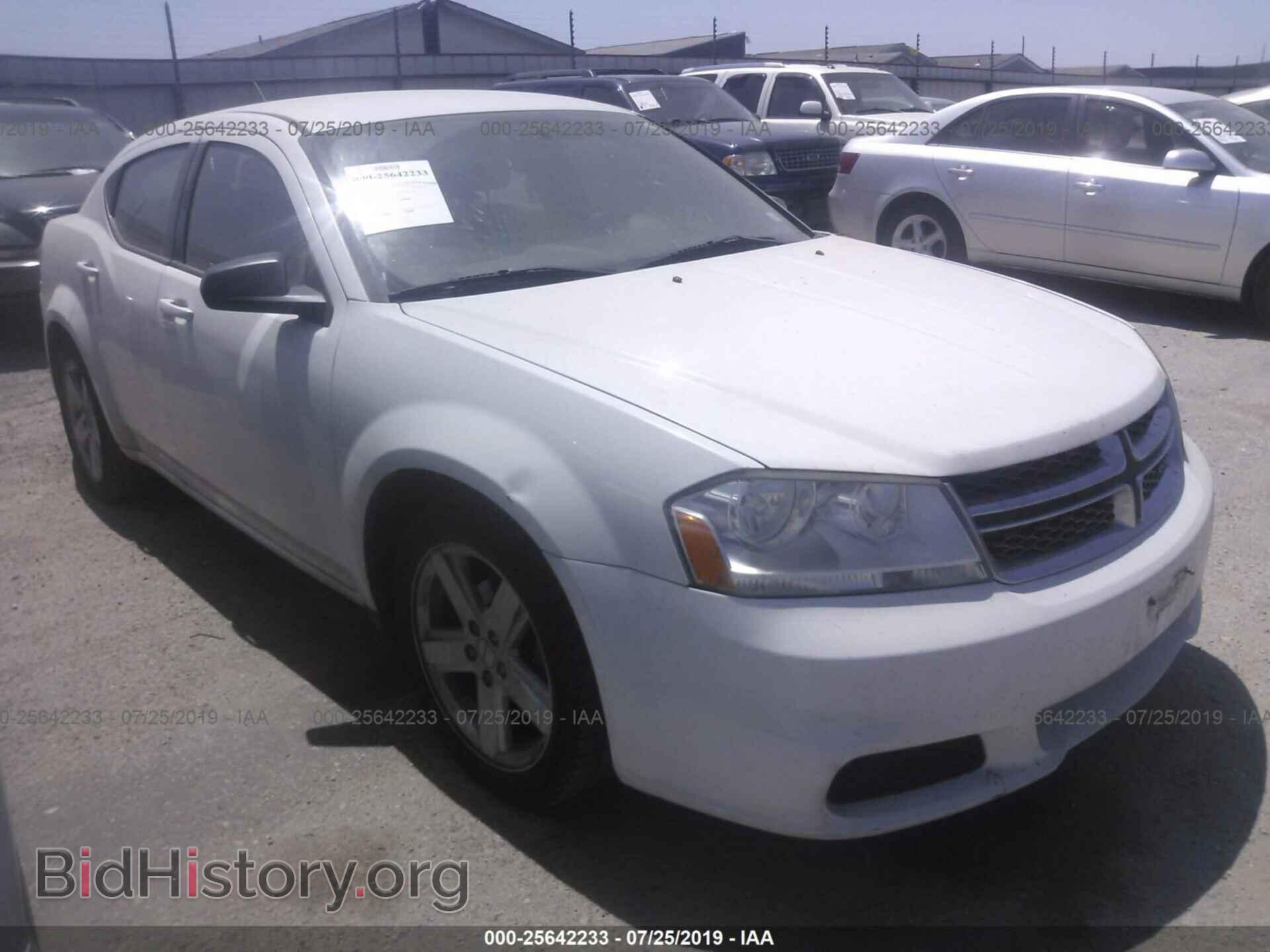 Фотография 1C3CDZAB4DN534024 - DODGE AVENGER 2013